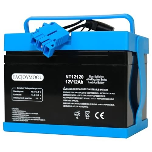 12V Replacement Battery for Peg Perego John Deere Gator, Gaucho, Ride-On Toys 12