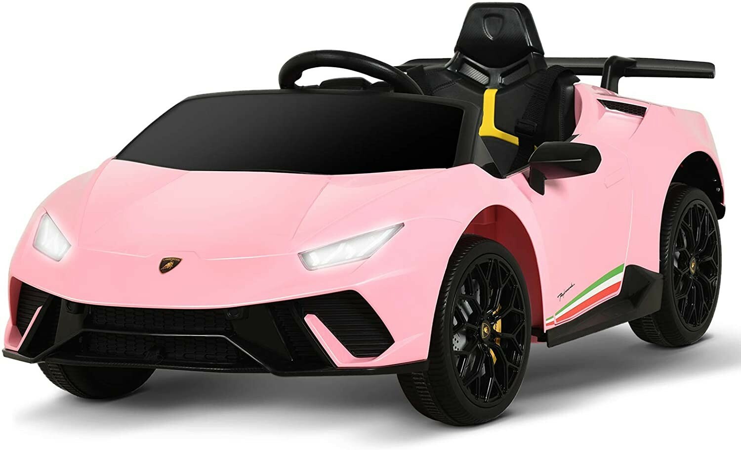 Uenjoy 12V Kids Electric Ride On Car Lamborghini Huracán: Shipping Available