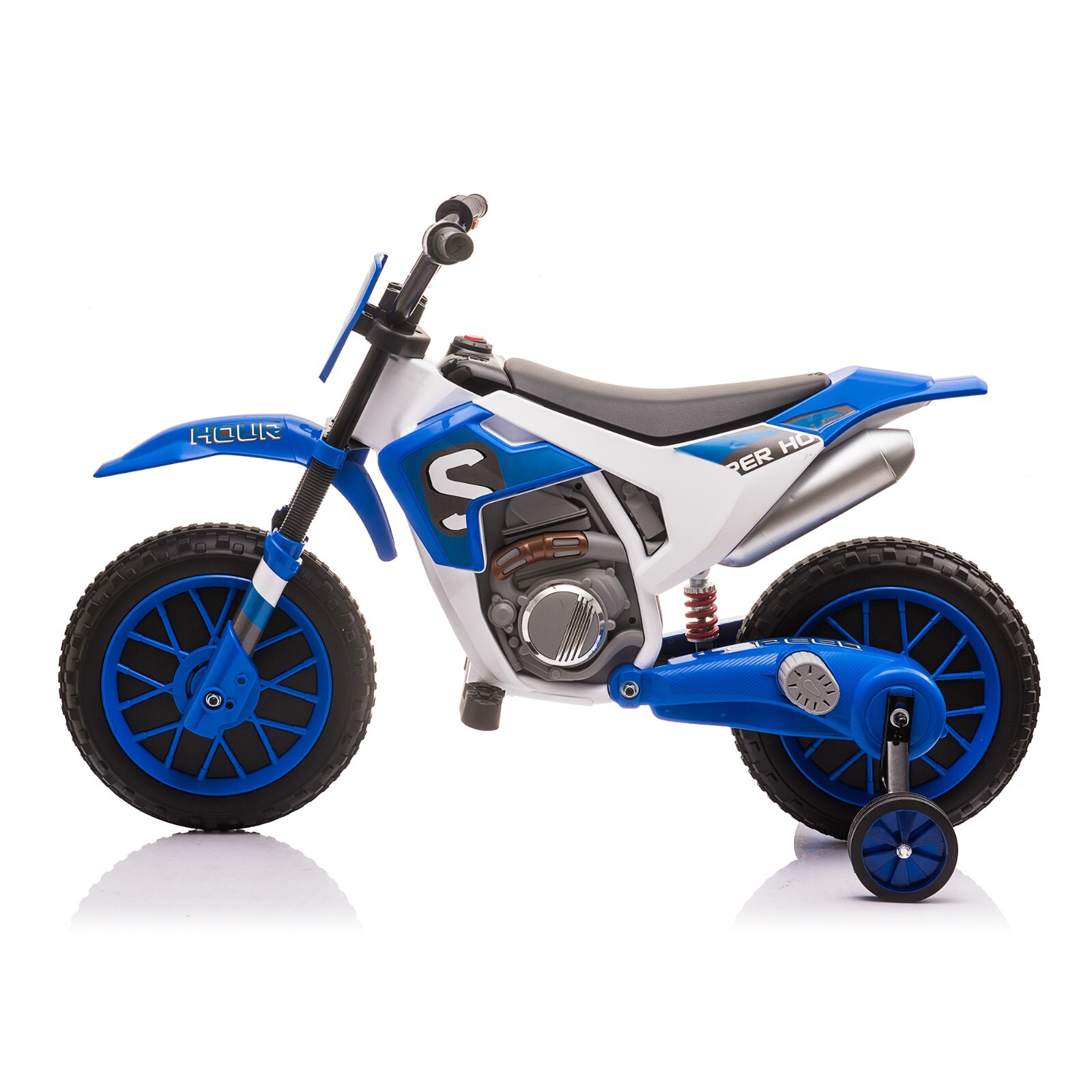 TOBBI 12V Kids Motorcycle Dirt Bike Electric Motorcycles Ride on Toys Motorbike