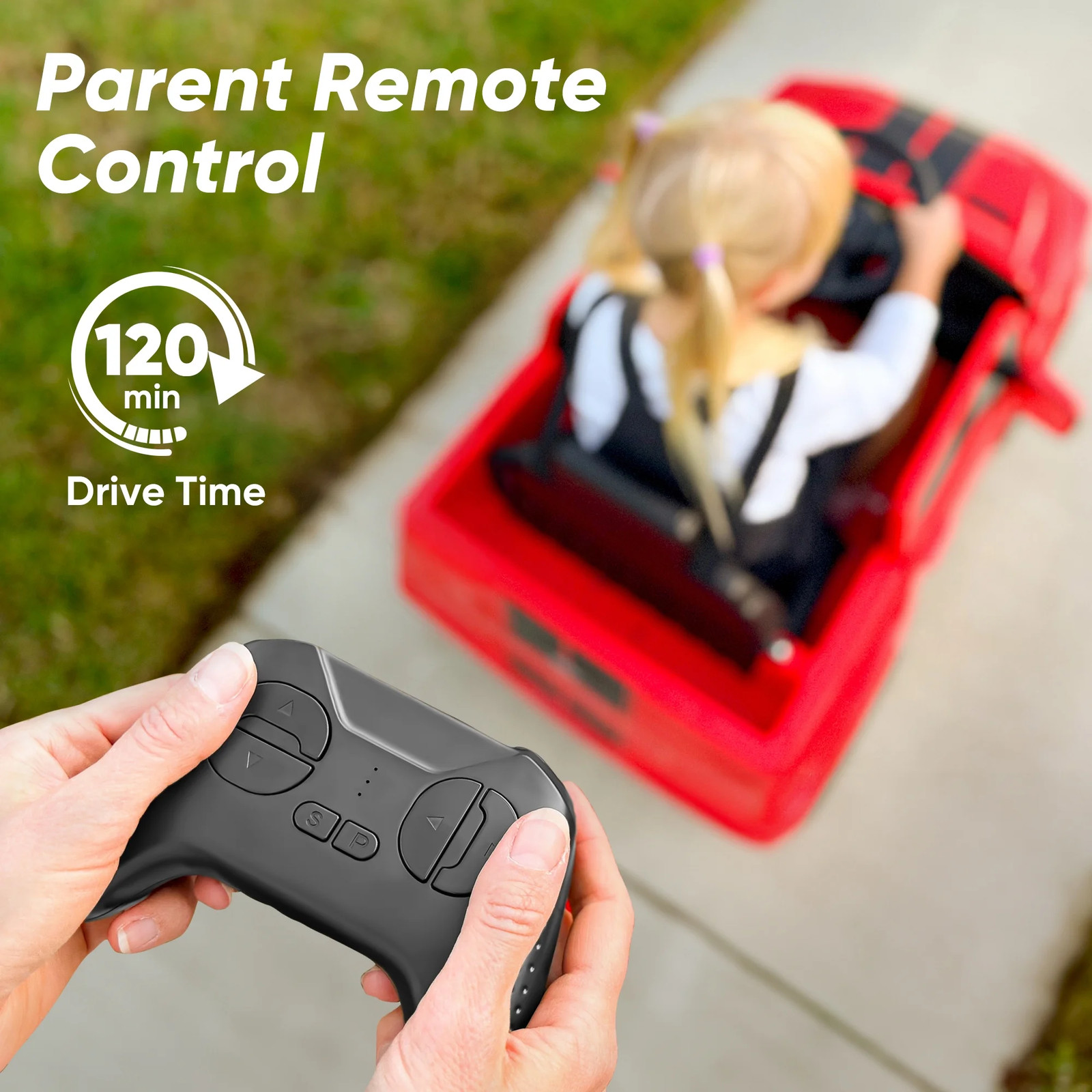 Electric Licensed Ford-Shelby F-150 12V Ride on Truck Kid Car Toddlers Remote Re