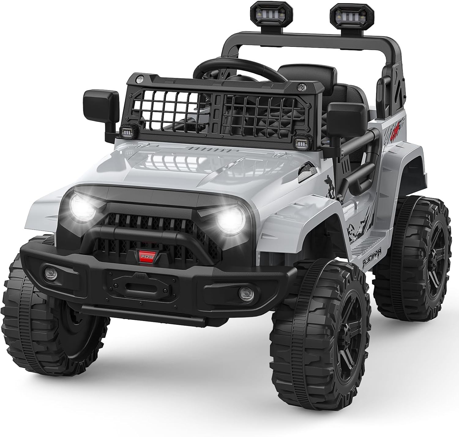 12V Kids Electric Ride On Car Dual 35W Motor Single Seat Outdoor Toy Vehicle