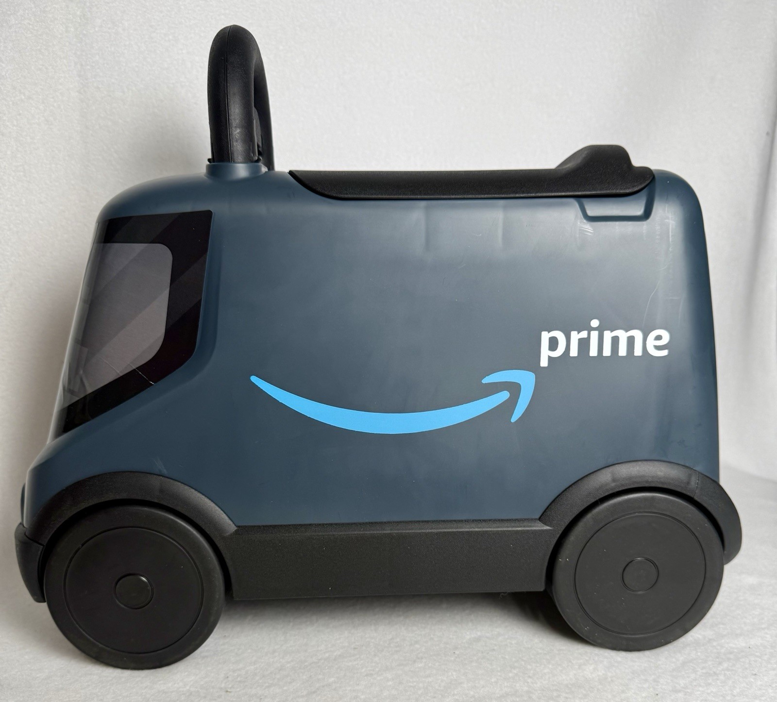 Amazon Delivery Van Ride on Toy for Kids, Blue Toddler Ride on Toy for Ages 2+