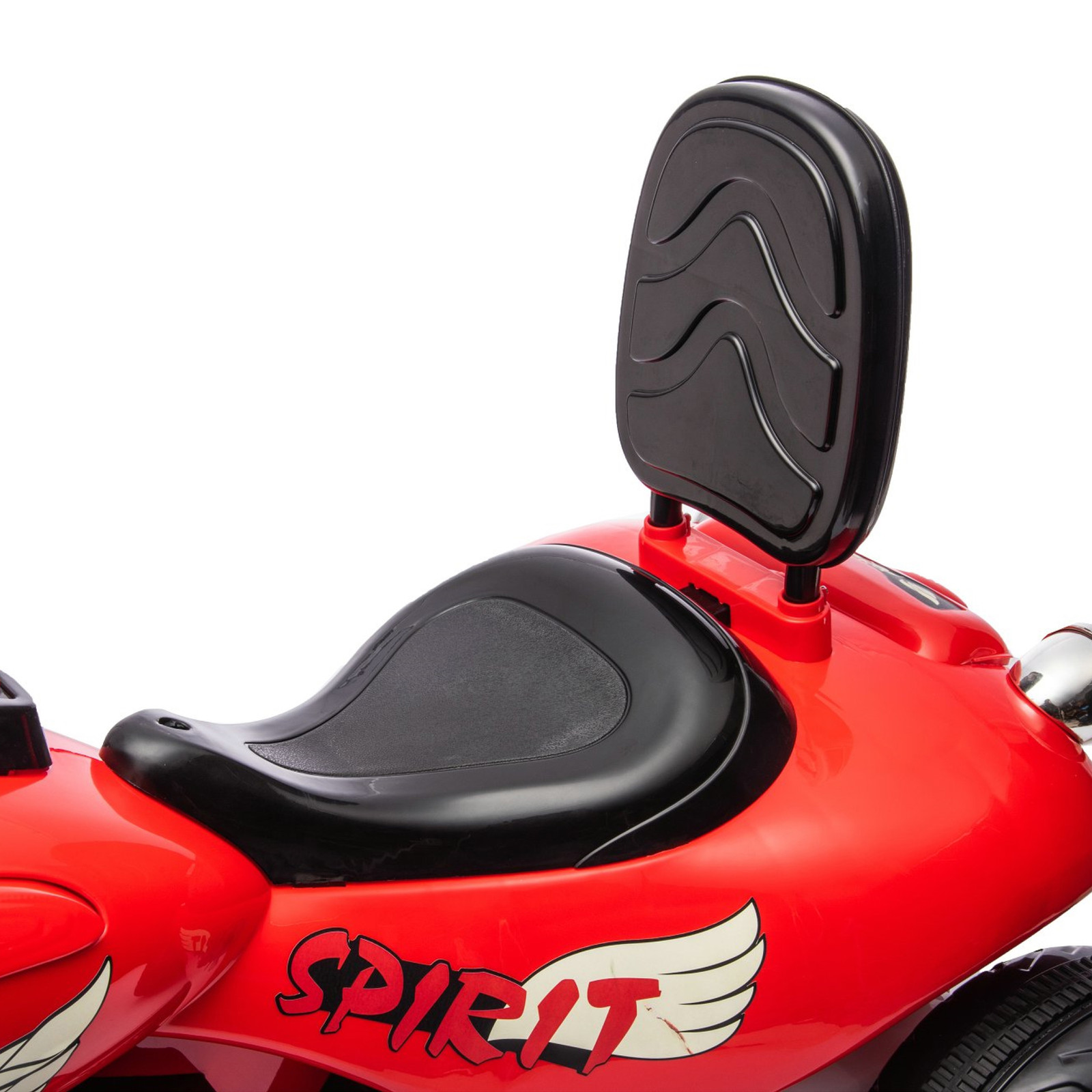 12V Freddo Kids Cruiser Chopper Motorcycle Ride On Toy Car W/ LED Lights Red
