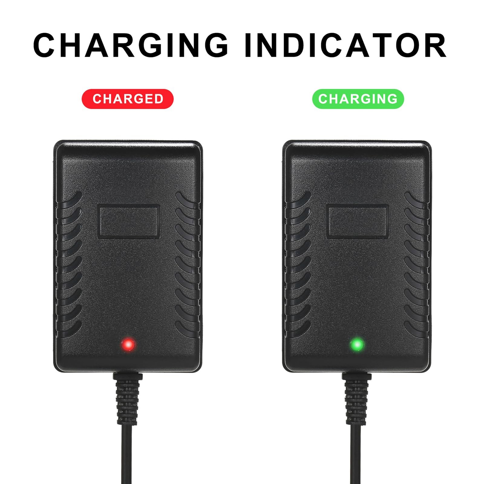 12V Charger for Kids Ride On Car, 12 Volt Battery Charger for Ride on Toys SU…
