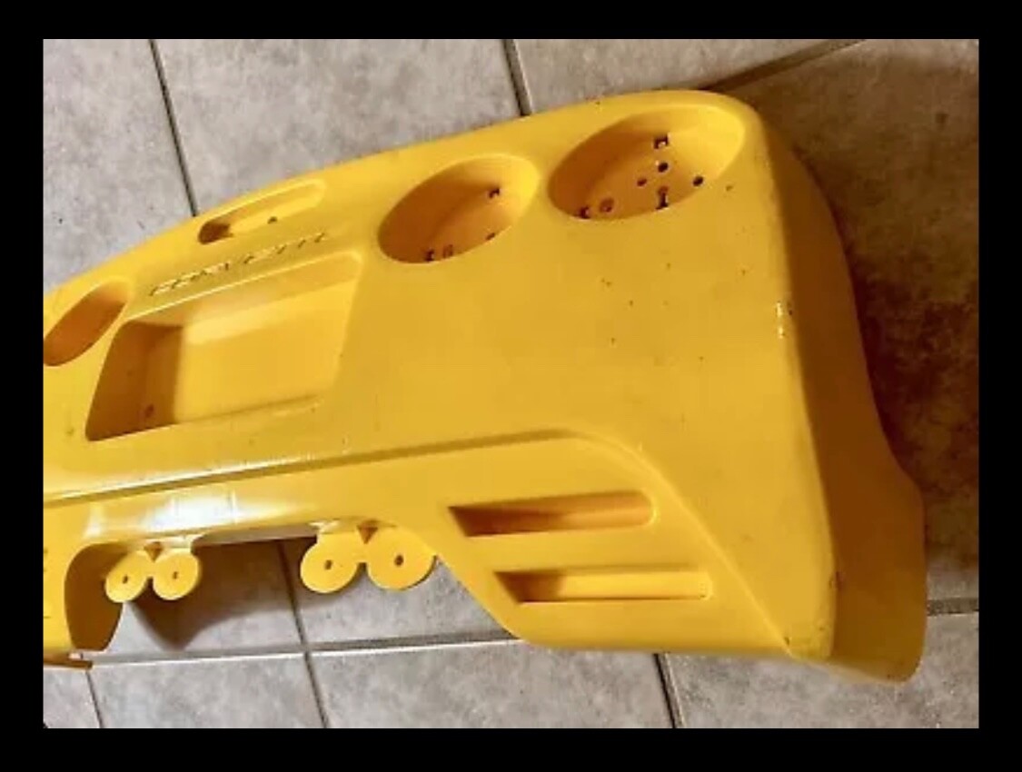 Safety 1st Corvette C5-R Pratt & Miller Front AND Rear Bumpers Yellow