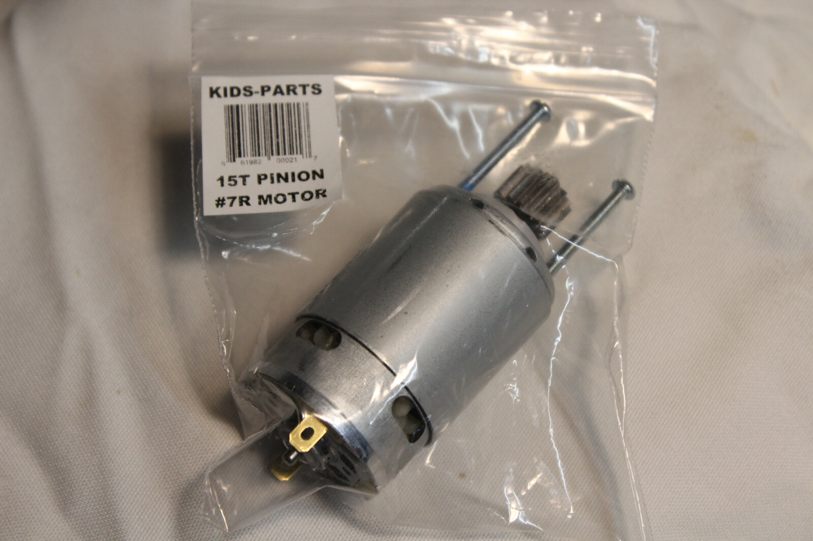 2X FASTER 15T 19T MOTORS @ 12V FITS THE POWER WHEELS 7R GEARBOXES