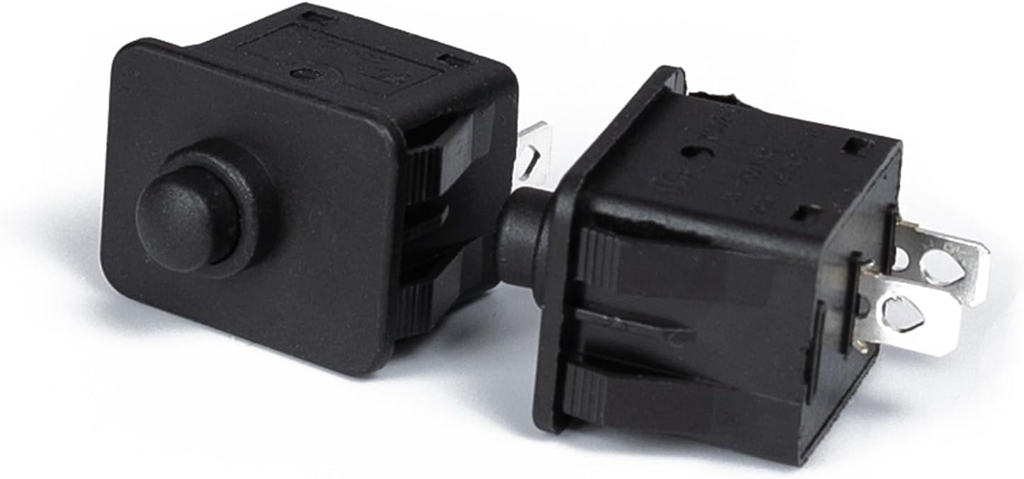 2 Pcs 12volt 6volt 2Pin Plunger Type Power Wheel Foot Pedal Switch Accelerator G