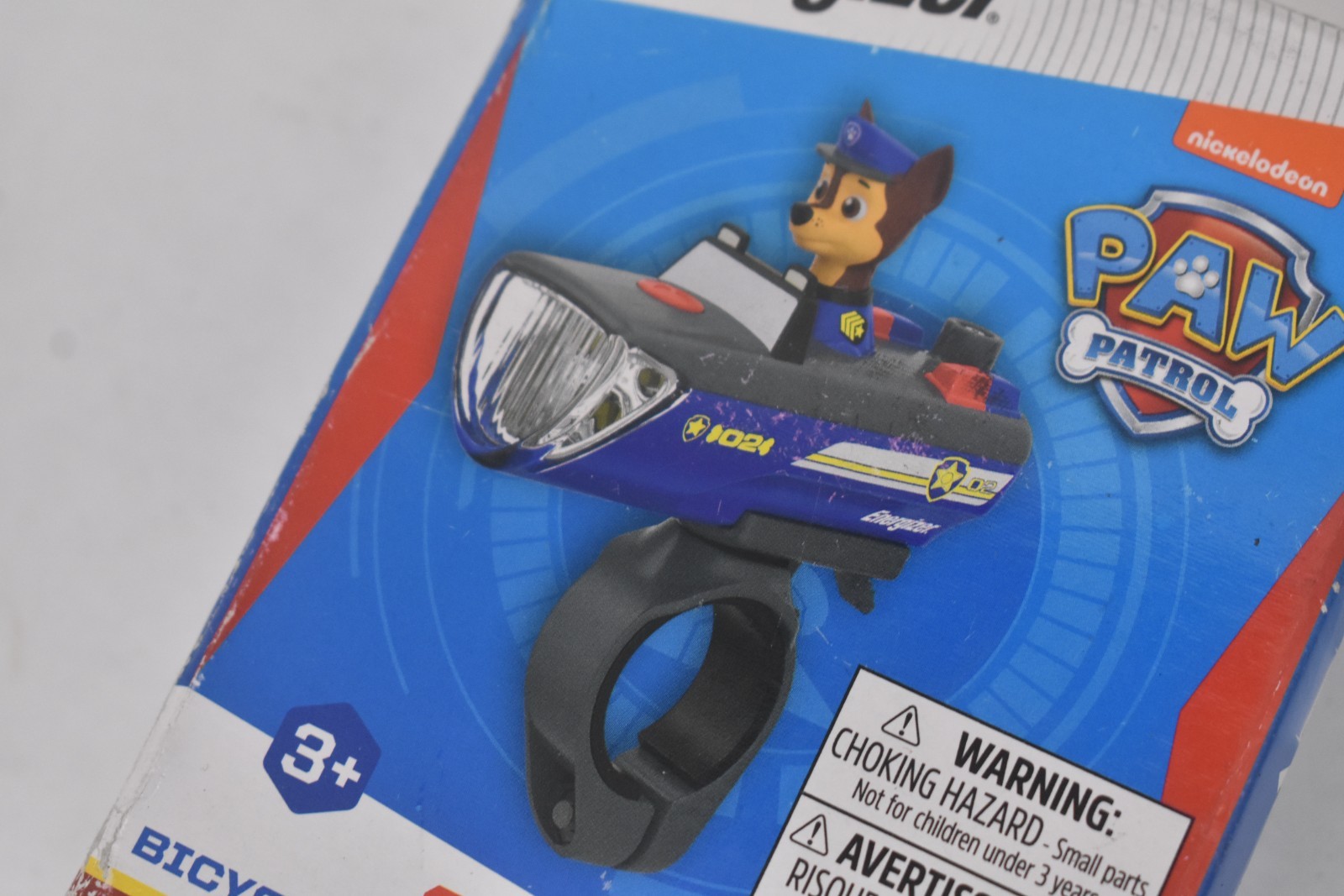 Paw Patrol Chase Bike Bicycle Light For Bike Battery Operated