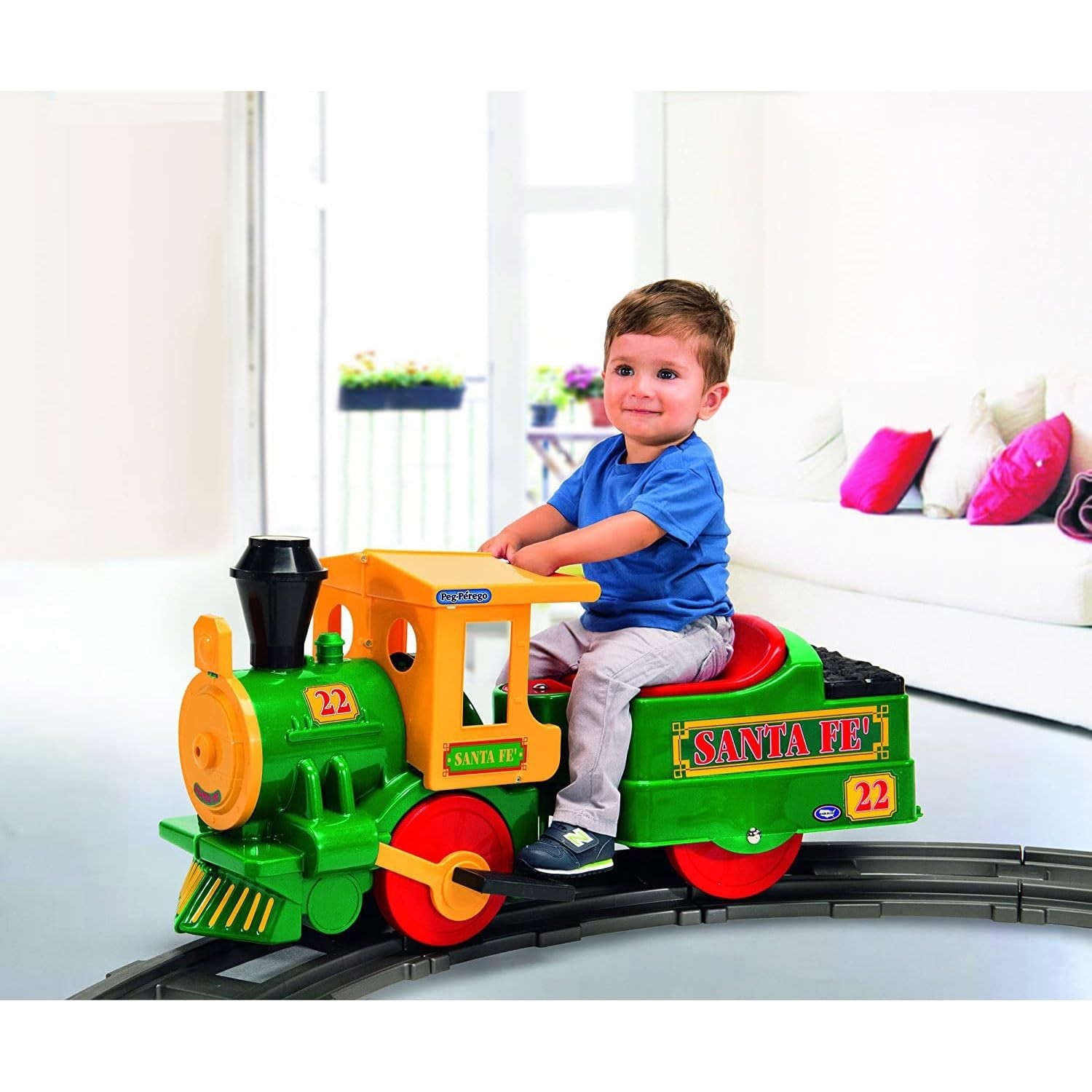 Peg Perego Santa Fe Train Ride On, 18 months to 36 months