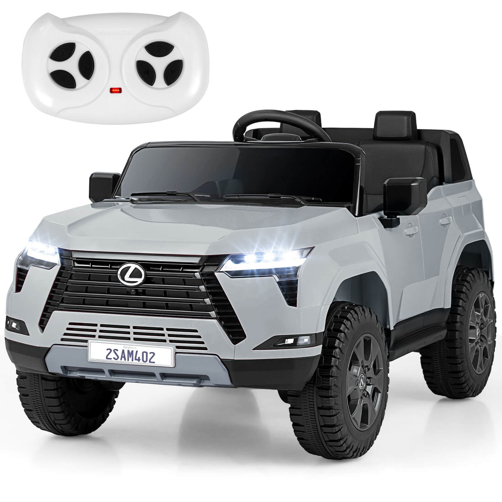 Ride on Car for Kids, 24V 4WD Licensed LEXUS GX550 Electric Vehicle with Remote