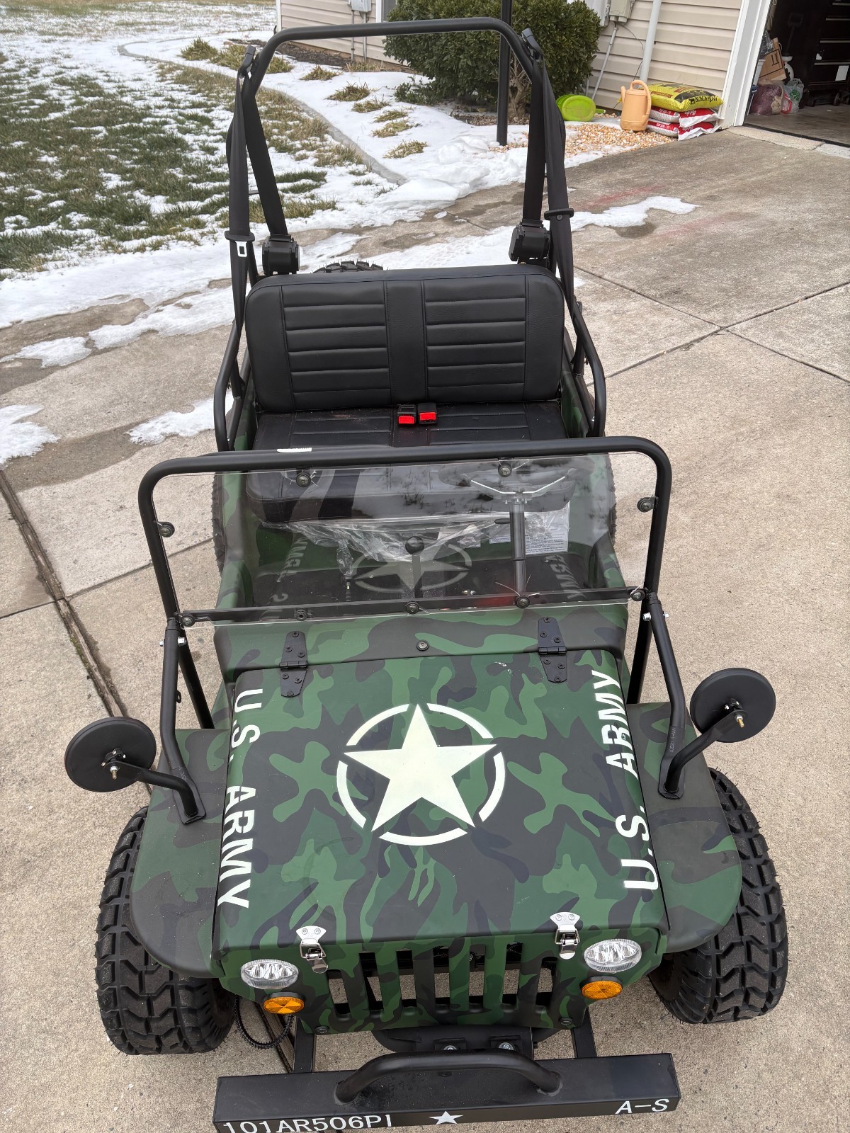 Kids Gas Powered 125CC Ride-On ATV Quad – 4 Wheeler Toy Vehicle Outdoor