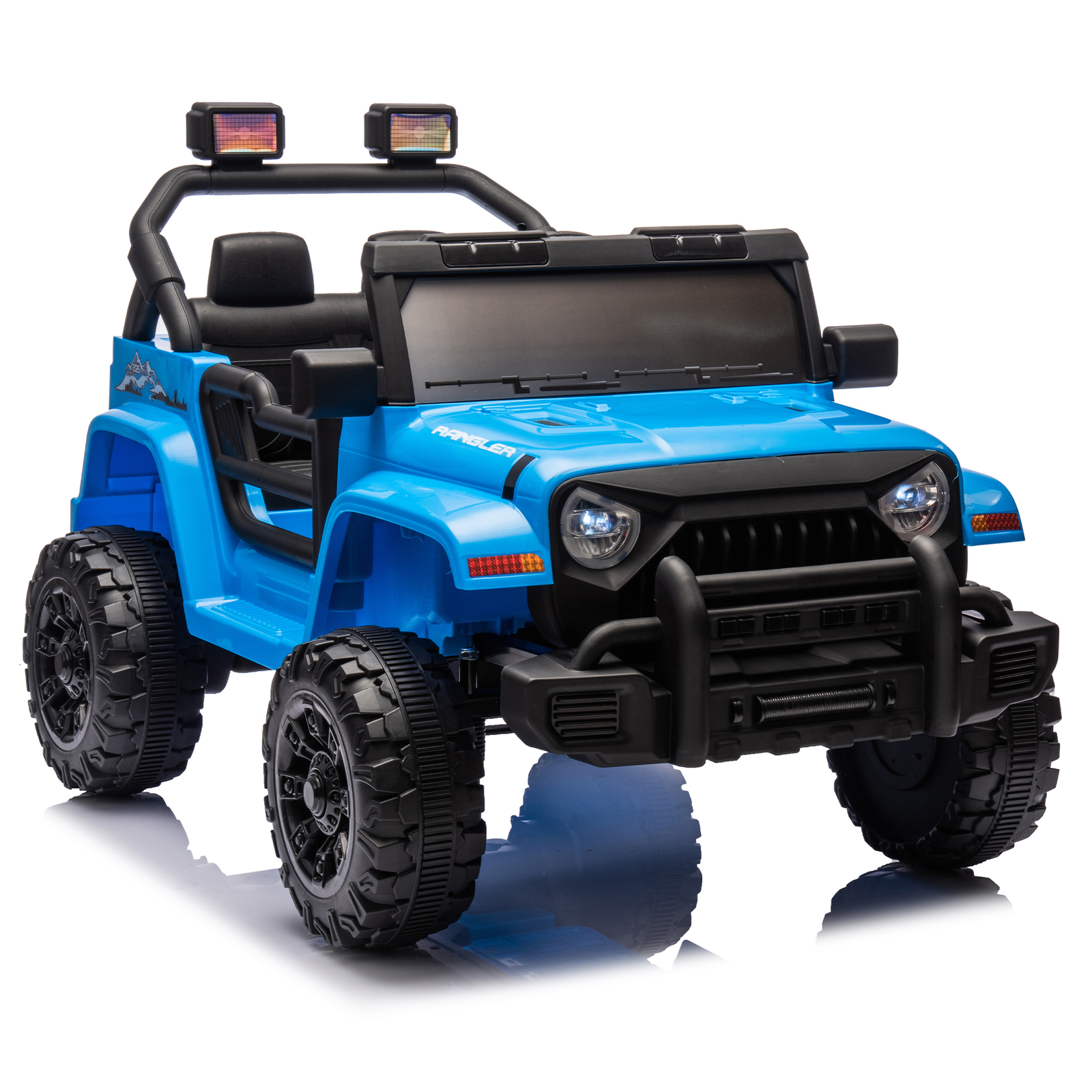 12V Kids Ride on Toys Electric Car W/Parents Control,Dual Drive, Four-wheel.MP3