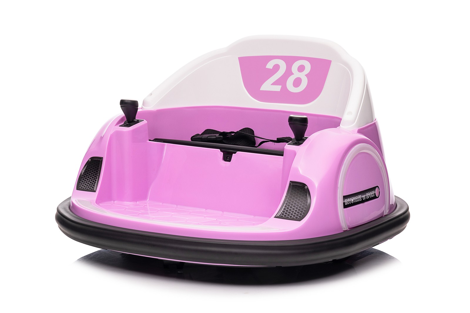 12V Kids Ride on Bumper Car 360 Degree Spin with Remote Control for Toddlers