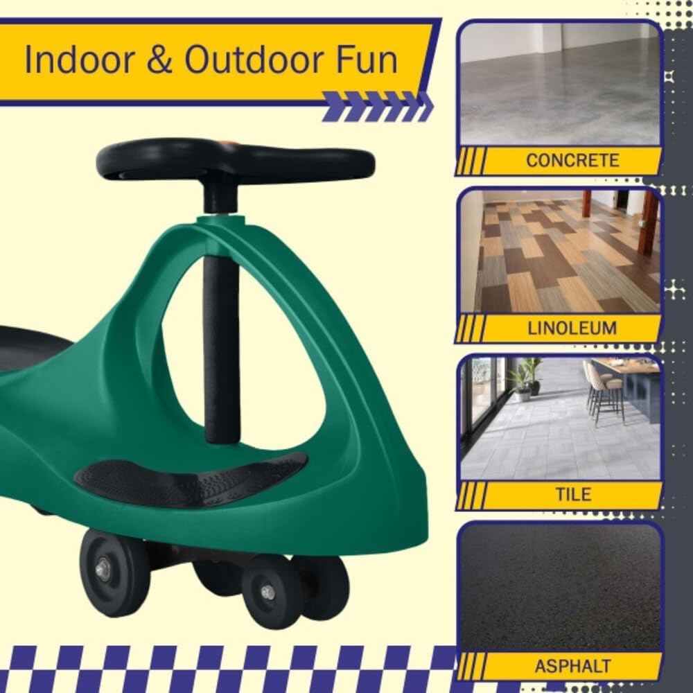 Portable Kids Ride On Toy – Twist and Swivel