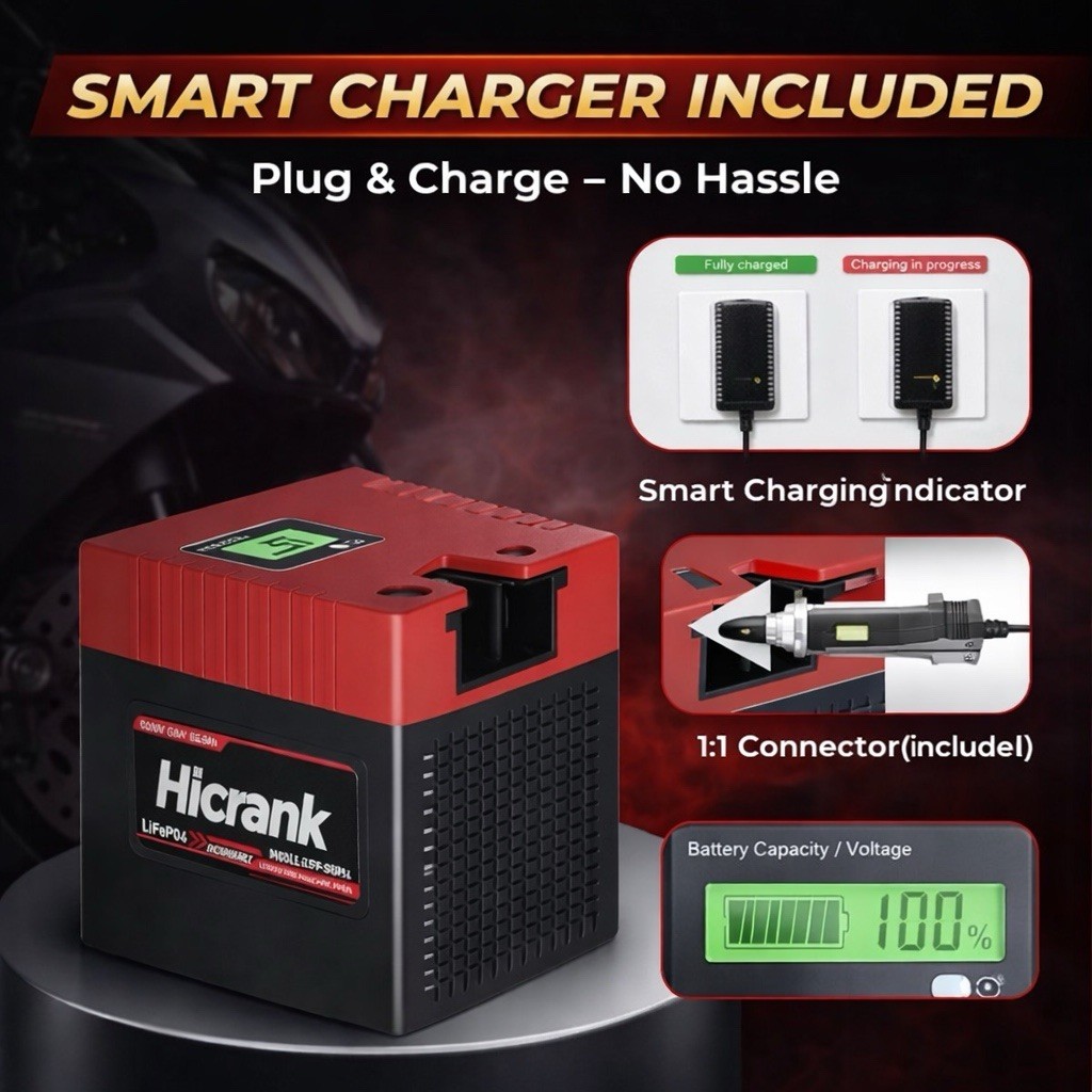 12V 12Ah LiFePO4 Lithium Battery for Power Wheels Ride On Toy with Led display