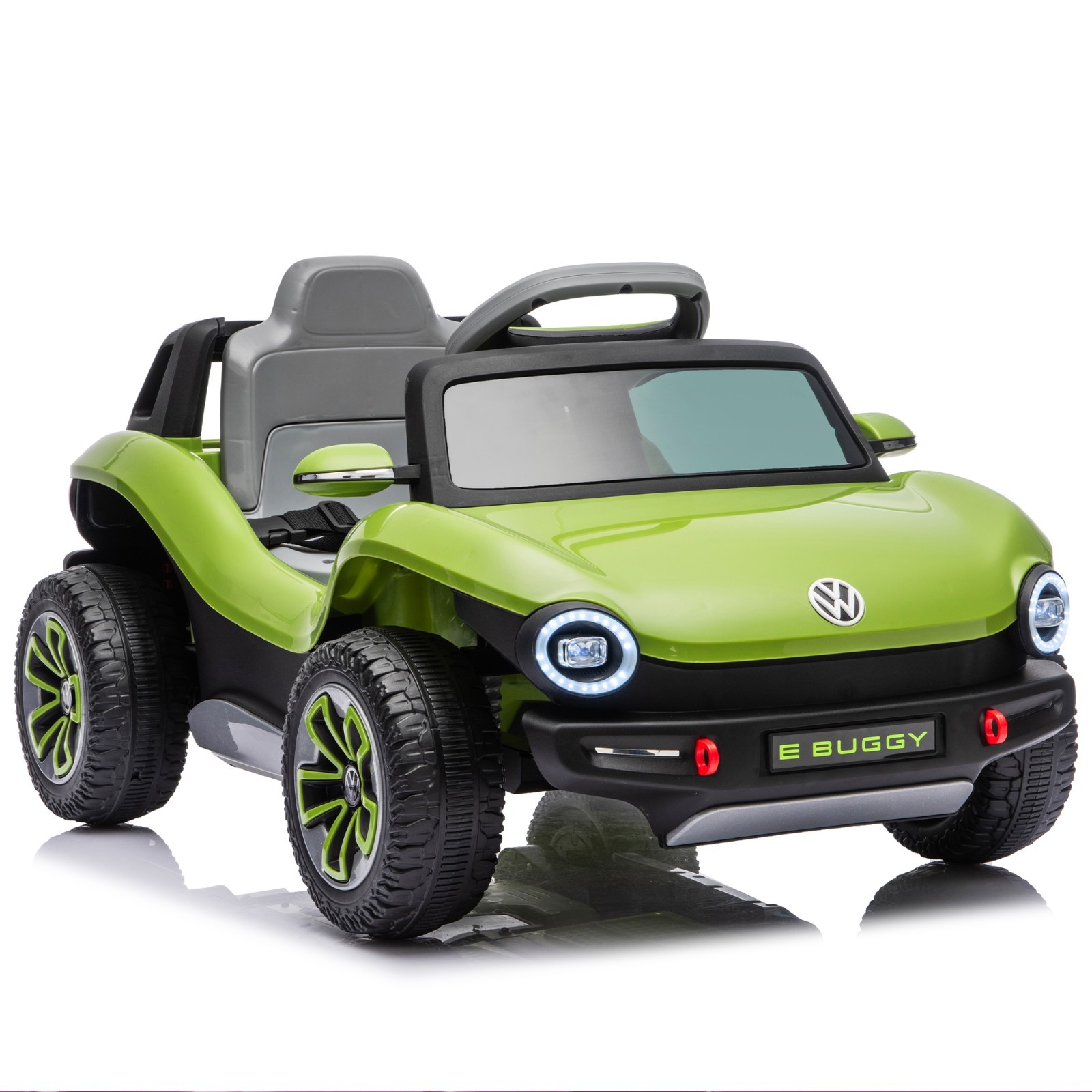 12V Kids Electric Car Ride on Toy Licensed Beetle Truck with Remote for Kids 3-5