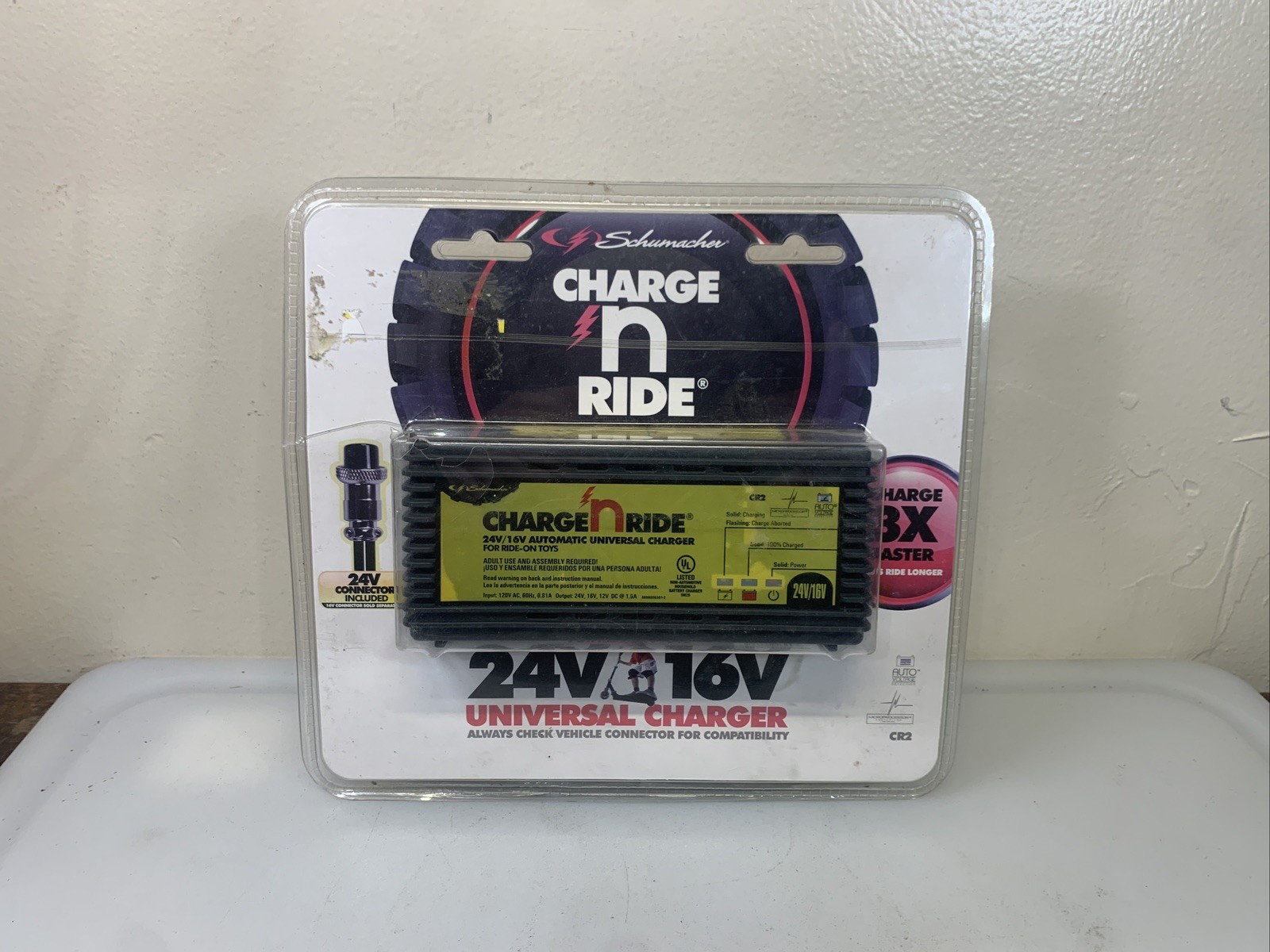 Schumacher CR-2 Charge ‘n Ride 24V/16V/12V Universal Battery Ride On Toy Charger