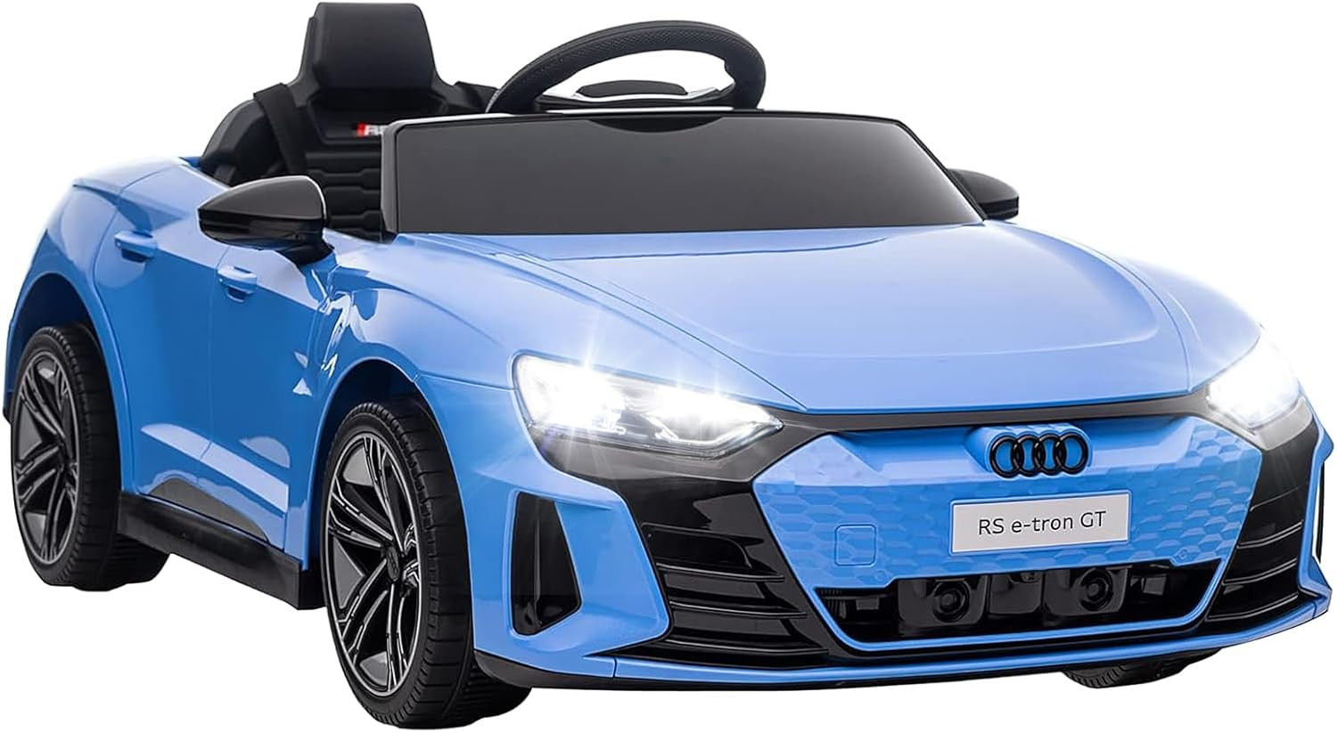 12V Kids Ride on Car, Licensed Audi RS E-Tron GT Electric Vehicle with Remote Co