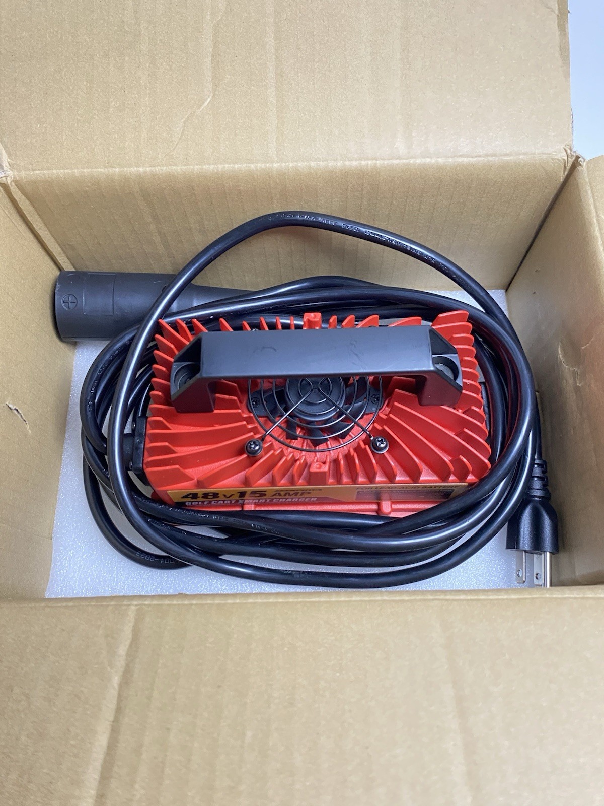 48 Volt Golf Cart Battery Charger, 15 AMP 48V Smart Golf Cart Charger