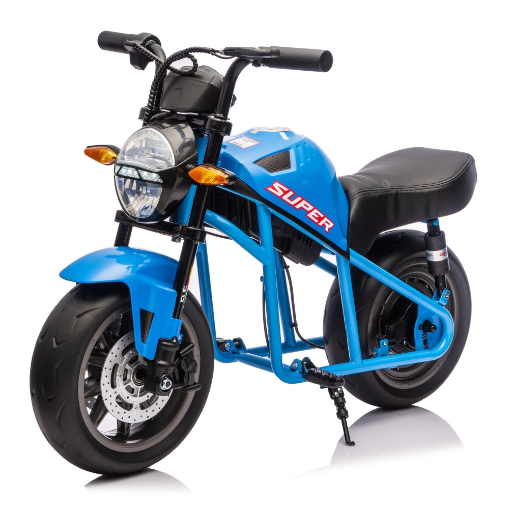 24V300W Kids XL Electric Toy Muscle Motorcycle 11.18MPH Dual Suspension