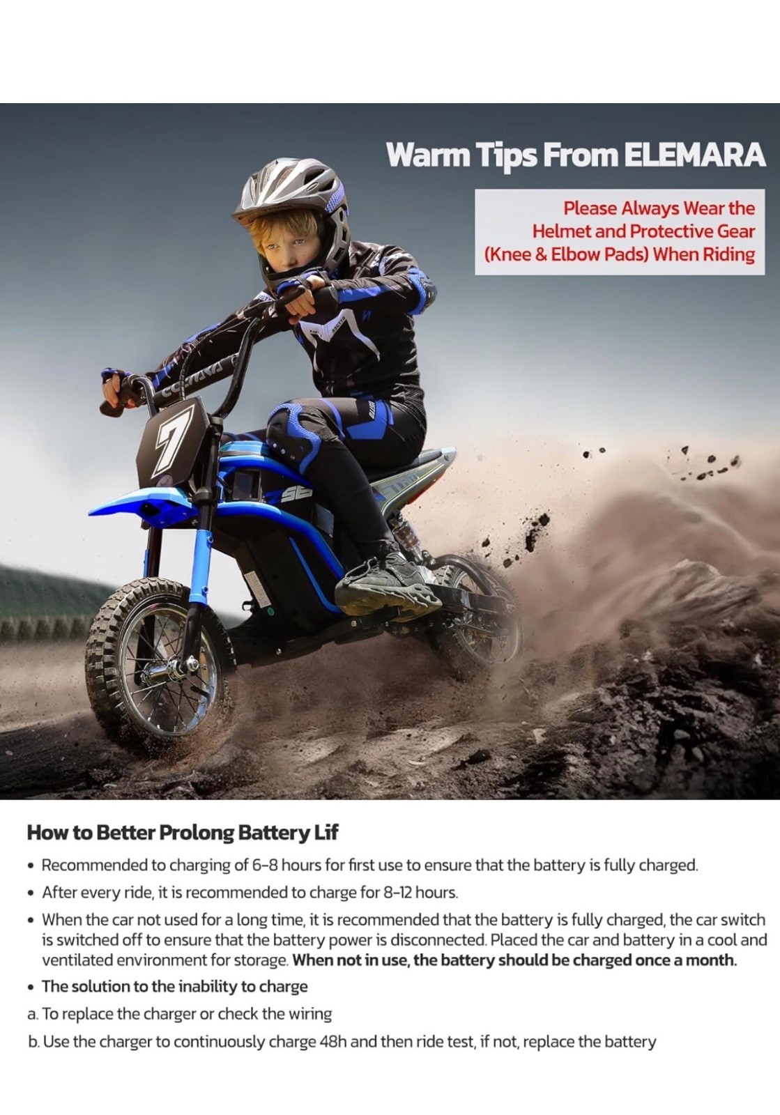 24V Kids Electric Motorcycle Aprilia Licensed&Dirt Bike Speed 6-12mph for Age 3+