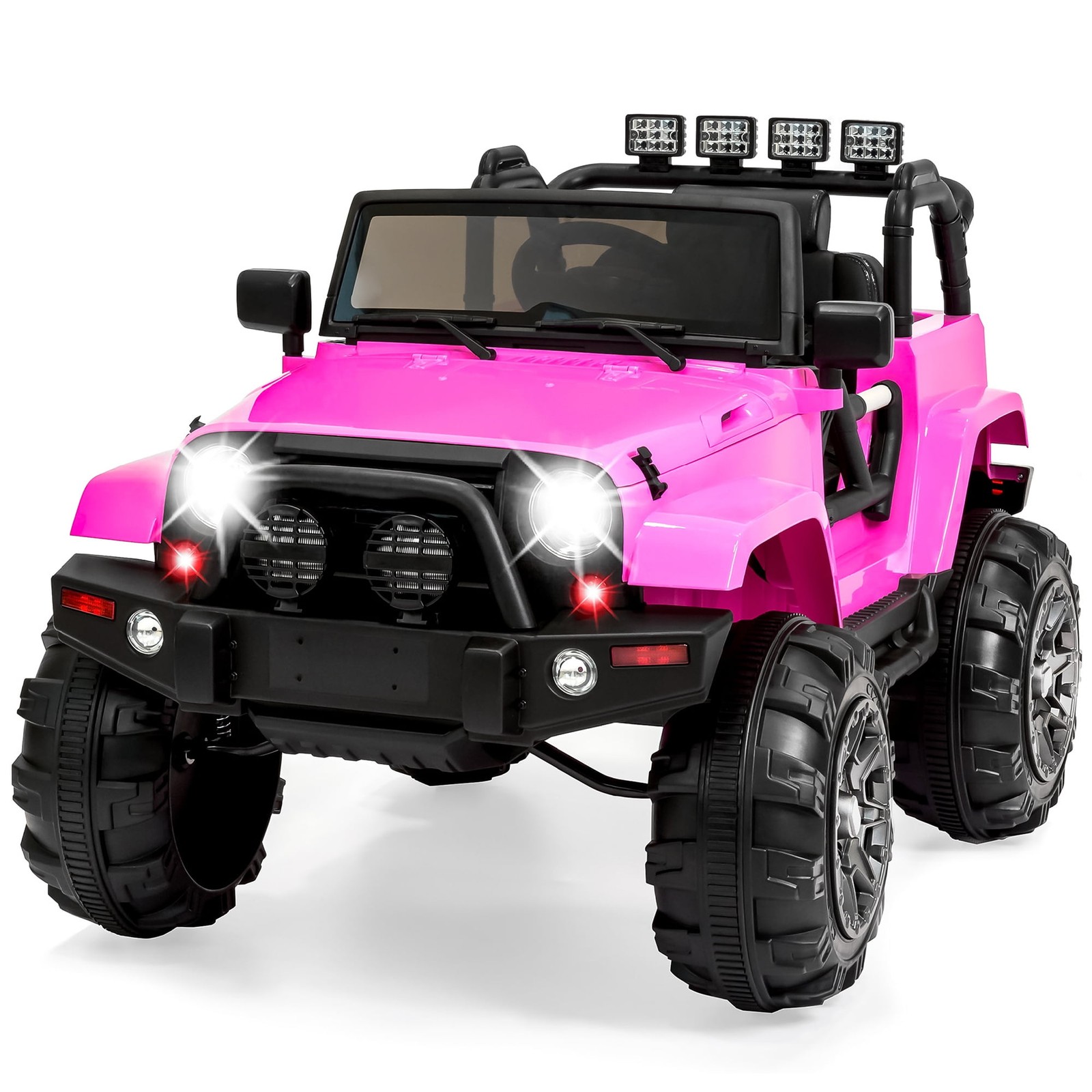 Best Choice Products Jumbo 12V Kids Electric Ride On Truck with Parental Remote,