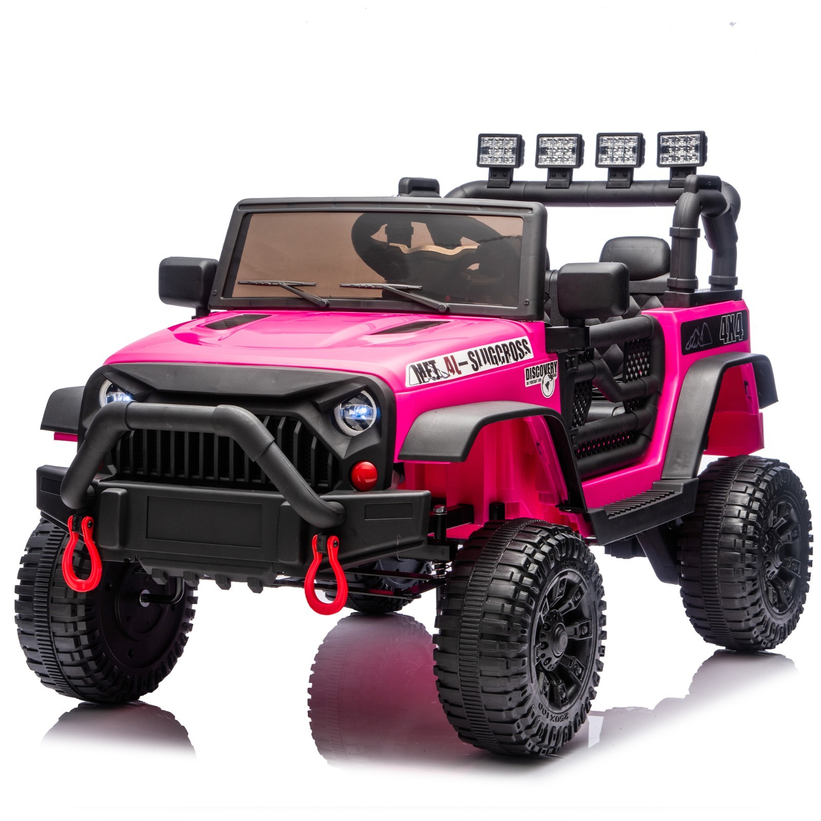 24V Kids Ride on Car Electric Jeep Truck Toy Power Wheels with Remote LED MP3