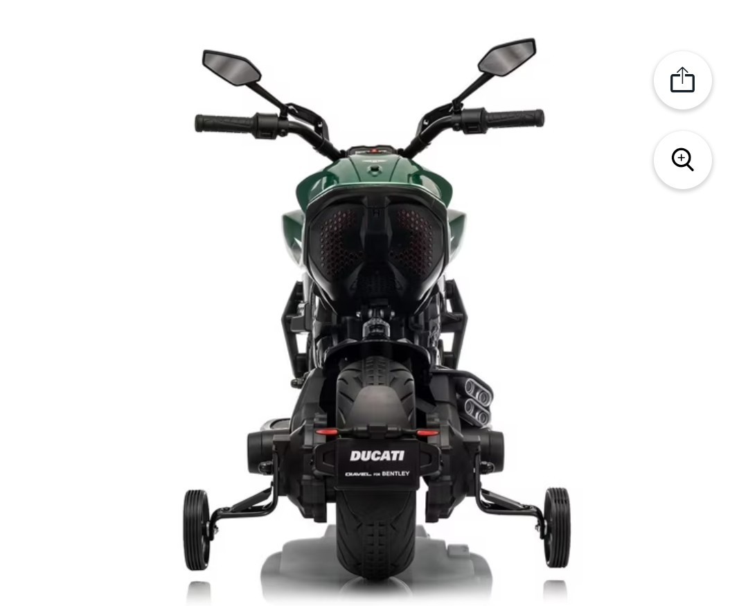 Brand New Bro Ducati & Bentley Motorcycle Kids 12V Ride-On