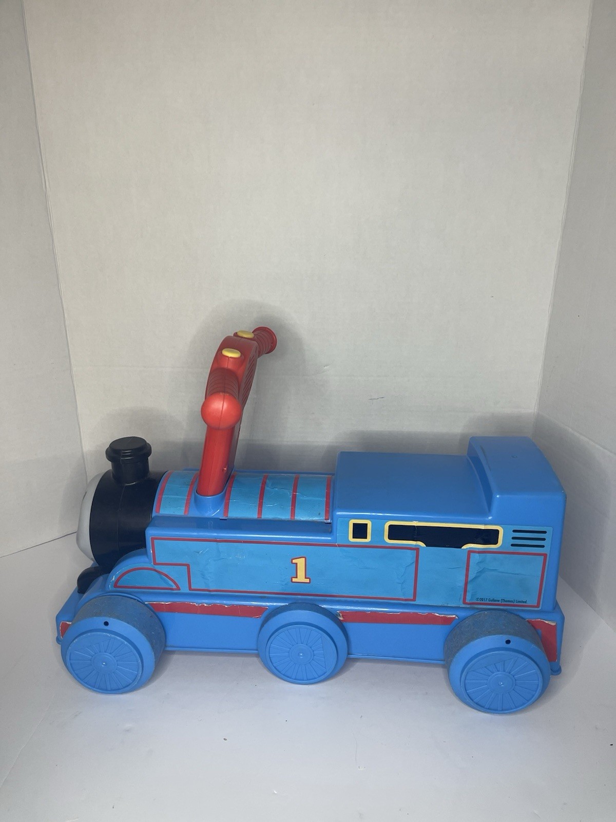 RARE Jakks Pacific Thomas The Train Tank Engine Activity Ride On Push N’ Scoot