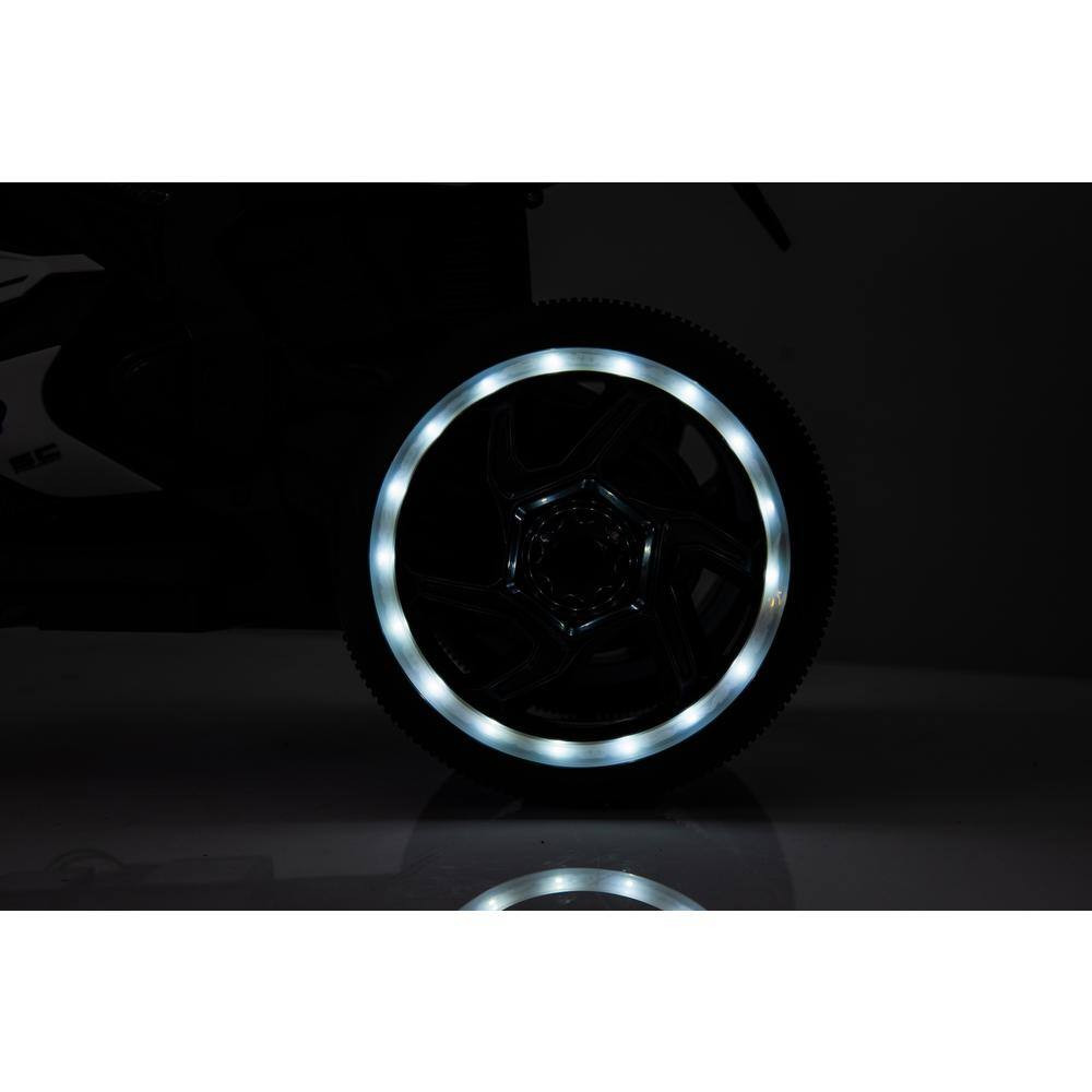 Plastic 6V Electric Motorcycle for Kids 3-4 Years, Boys & Girls with Headlight.