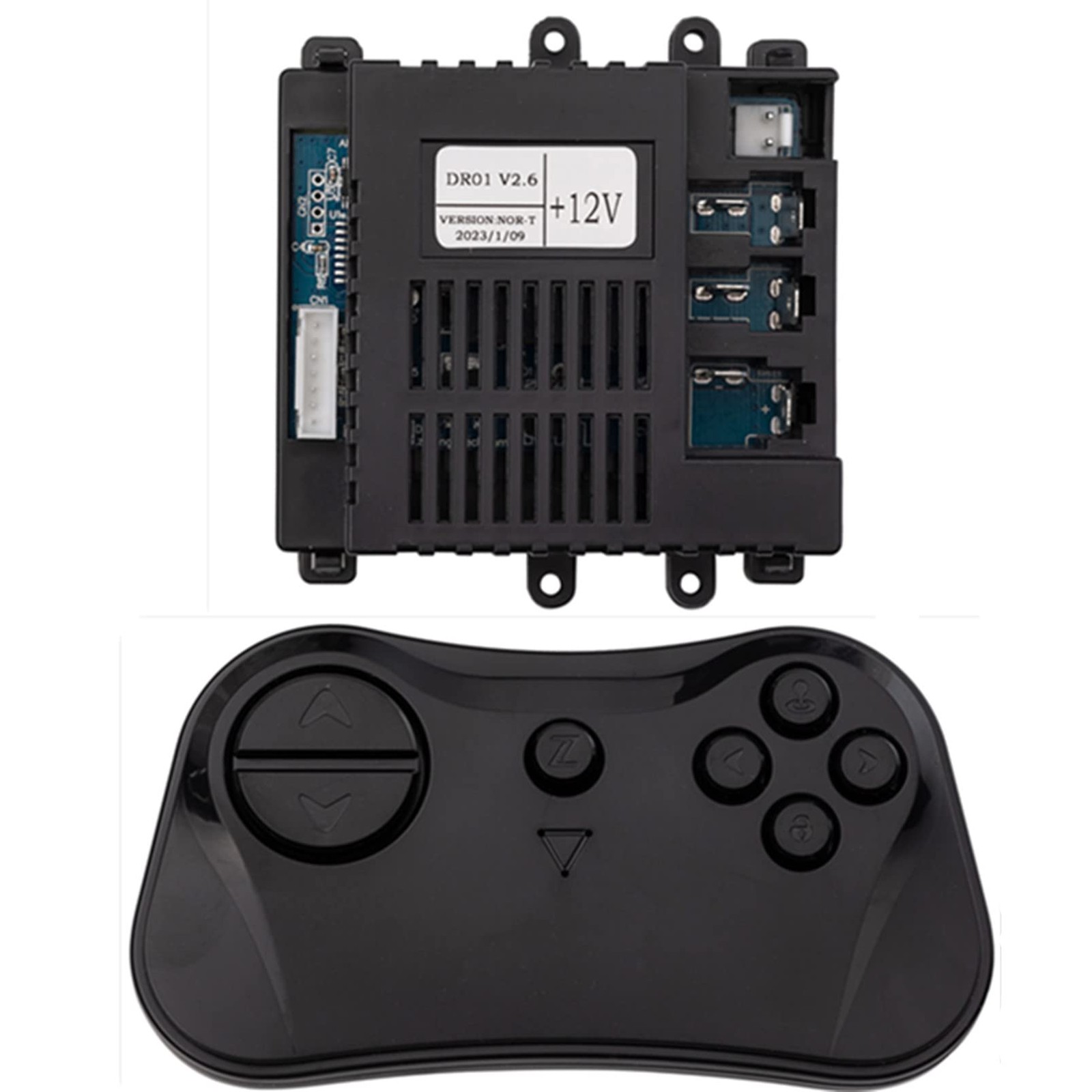 DR01 V2.6 12V Children Ride On Car Parts 2.4G Bluetooth Remote Control and Re…