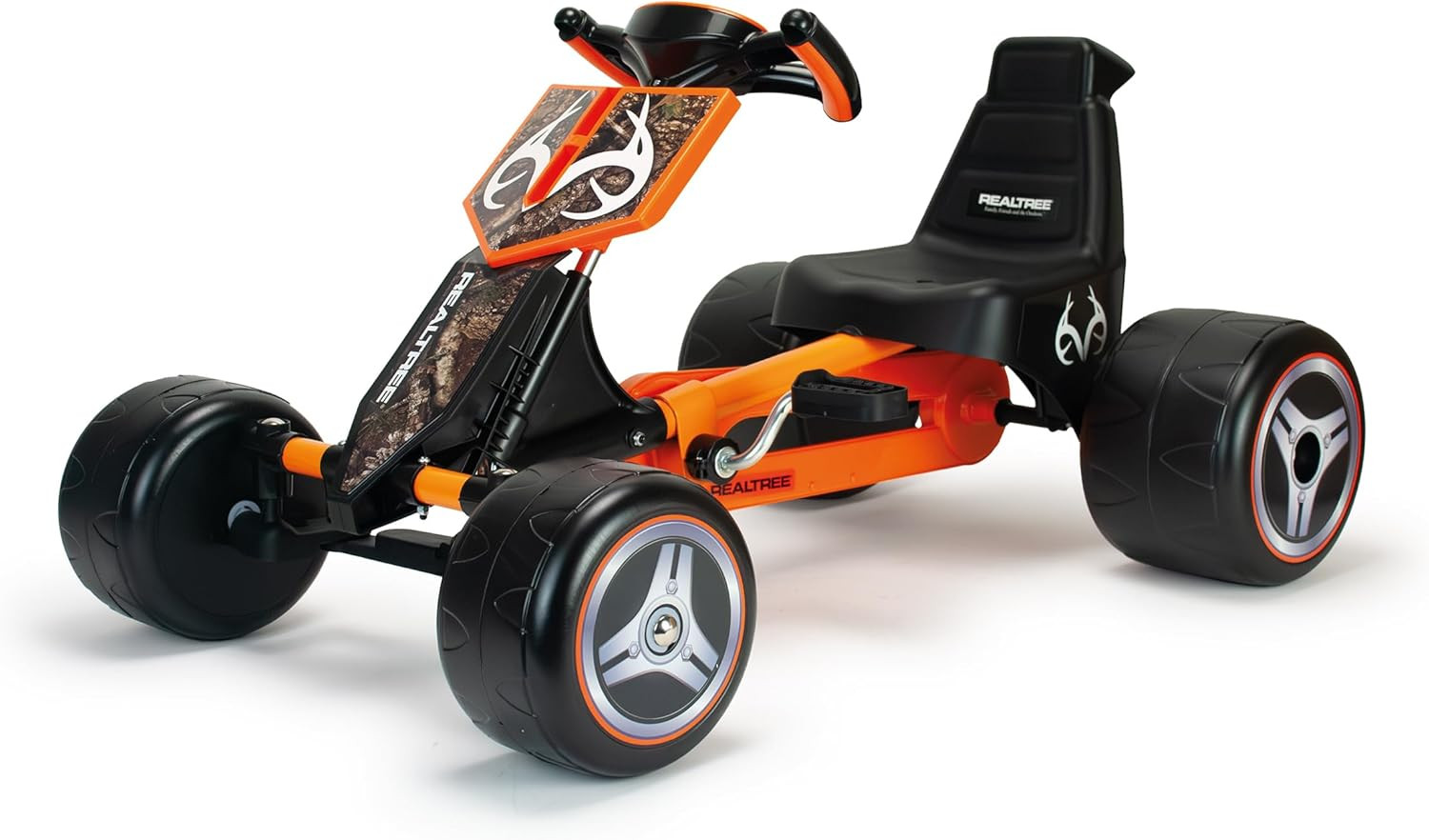 Realtree Officially Licensed Pedal Go Kart for Kids Ages 3–6 | Toddler Ride-On T