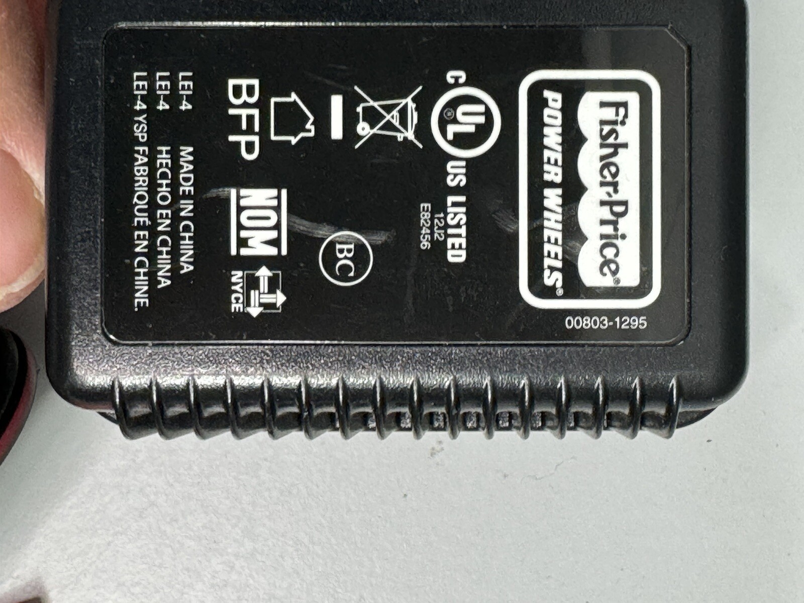 Power Wheels 00801-1781 6v Class 2 Battery Charger New Fisher Price