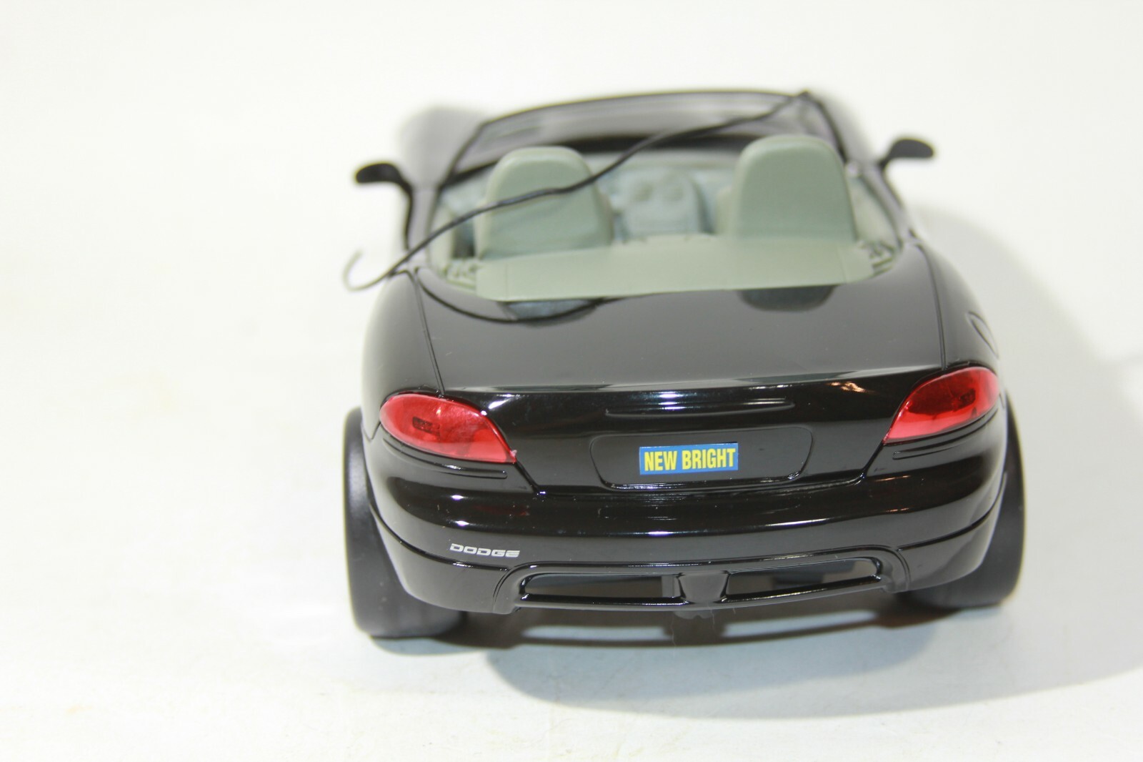 Dodge Viper SRT 10 Black Remote Control Car New Bright Platinum Collection 6.0V