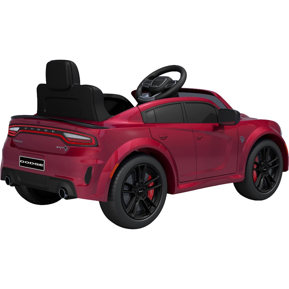 Best Ride on Cars Dodge Charger SRT 12V Ride On Toy Burgundy