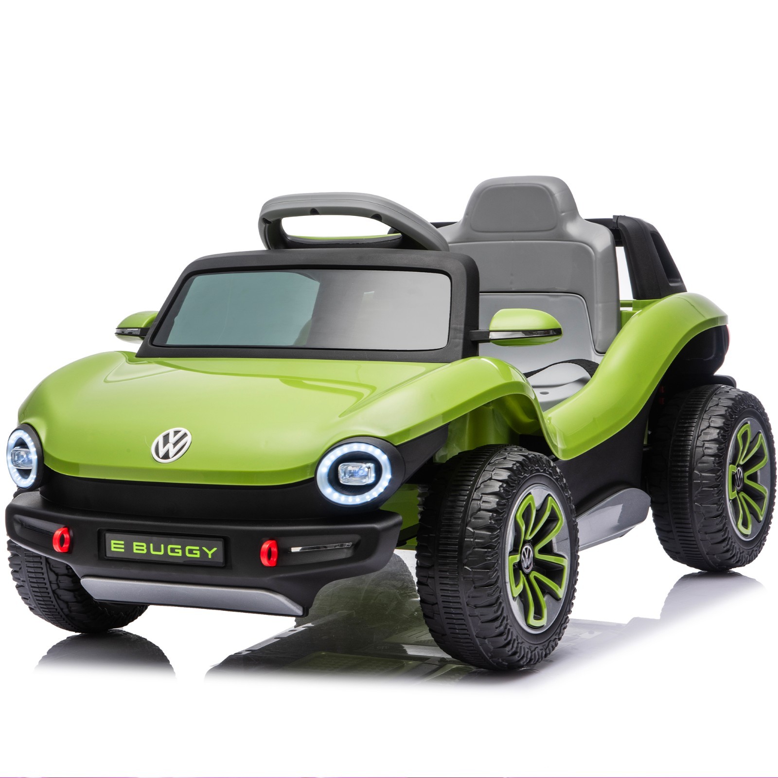 12V Kids Electric Car Ride on Toy Licensed Beetle Truck with Remote for Kids 3-5