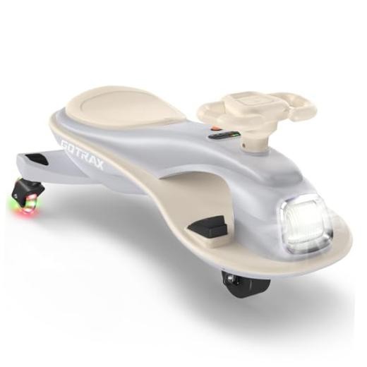 Gotrax WG1 Electric Wiggle Car for Kids – 12V Big Battery – Gray – 120Min