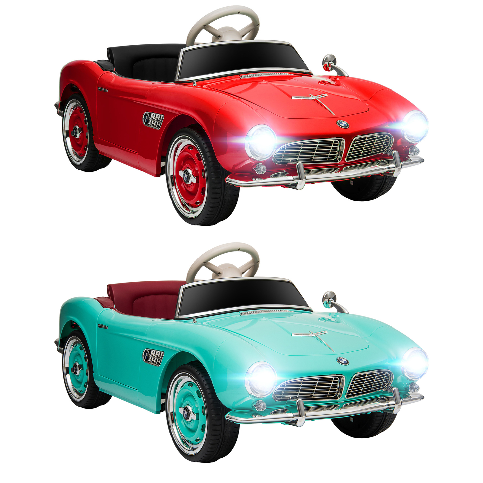 Licensed BMW 12V Kid Electric Ride On Car with Easy Transport