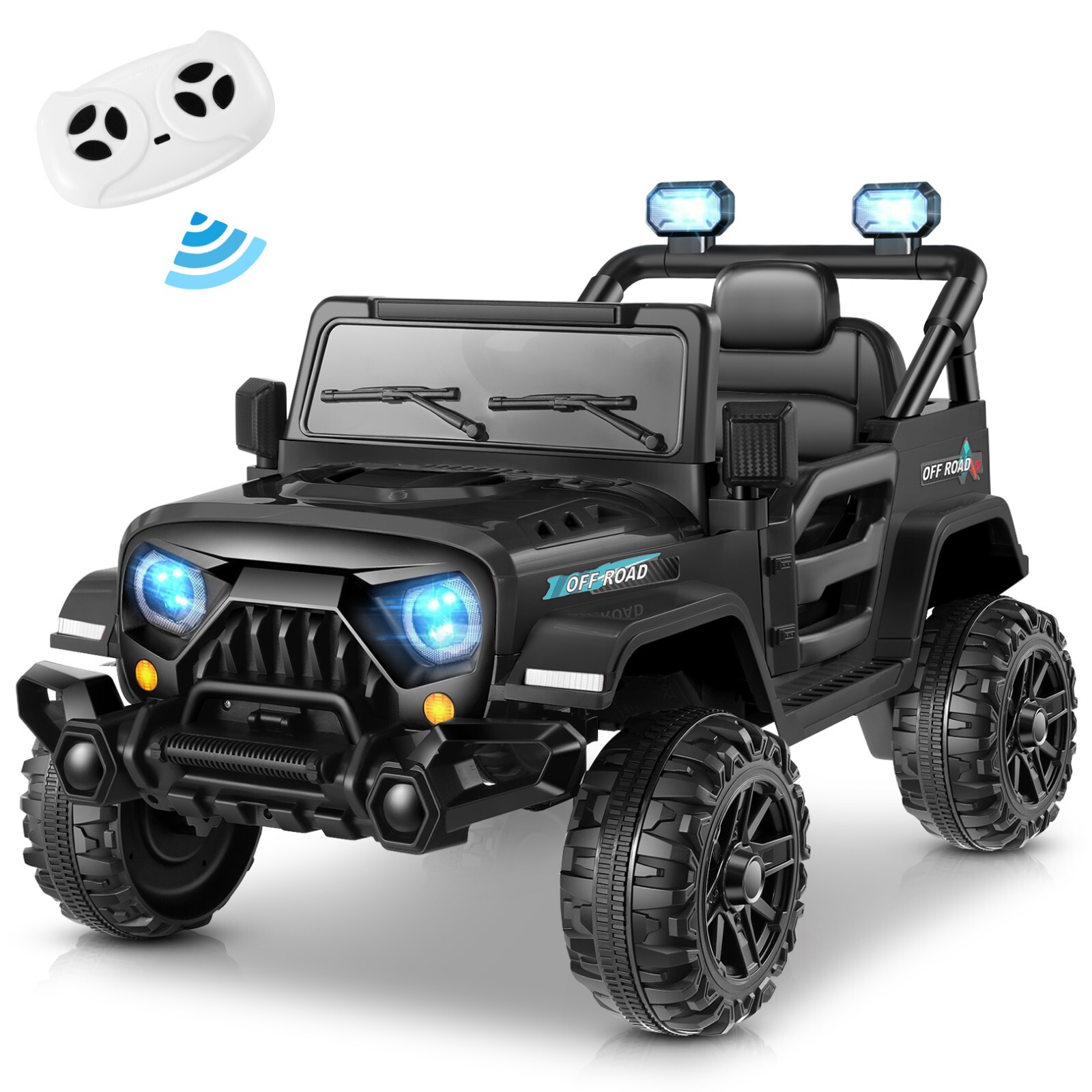Kids Electric Ride On Truck 12V Power Battery Car w/ Remote Control MP3 Player