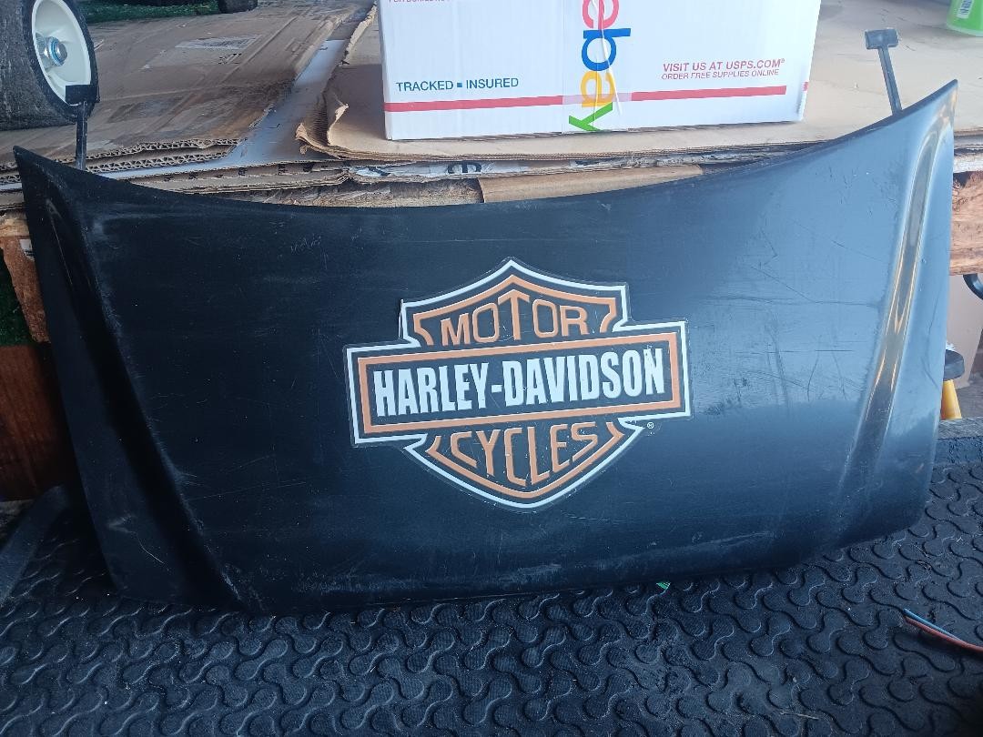 Power Wheels F150’s Harley Davidson Cycles Hood