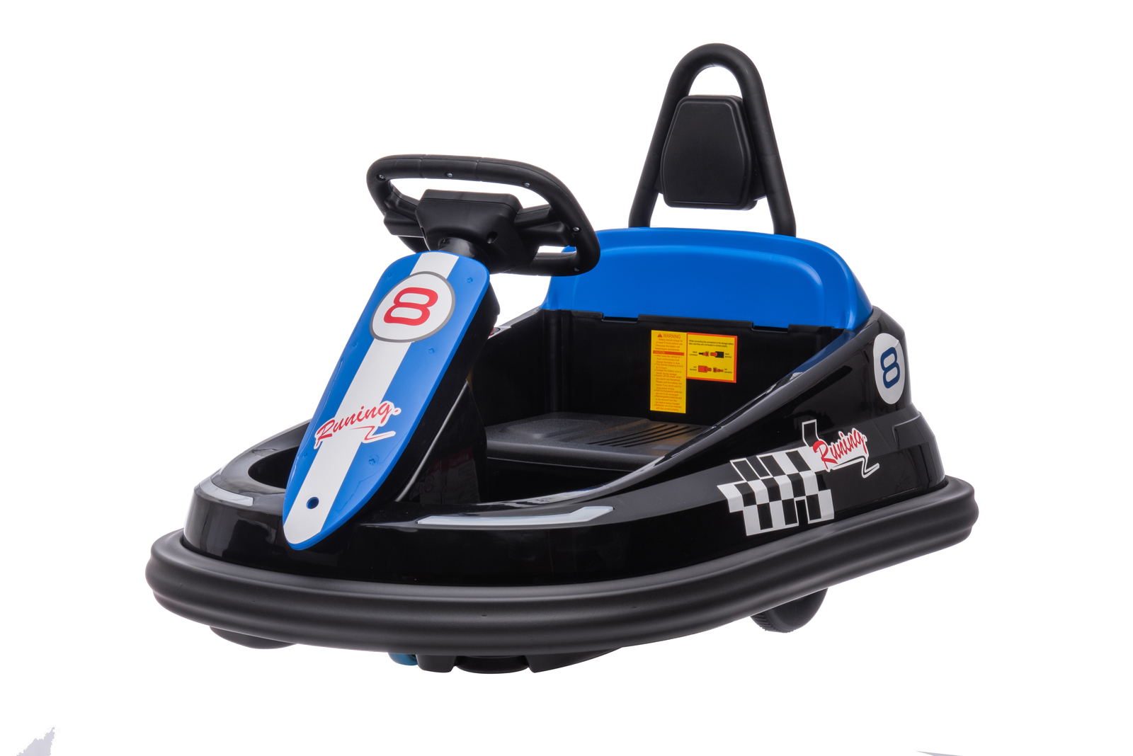6V Kids Electric Ride On Toys 2 Mph Max Speed Steering Wheel 360 Degree Spin