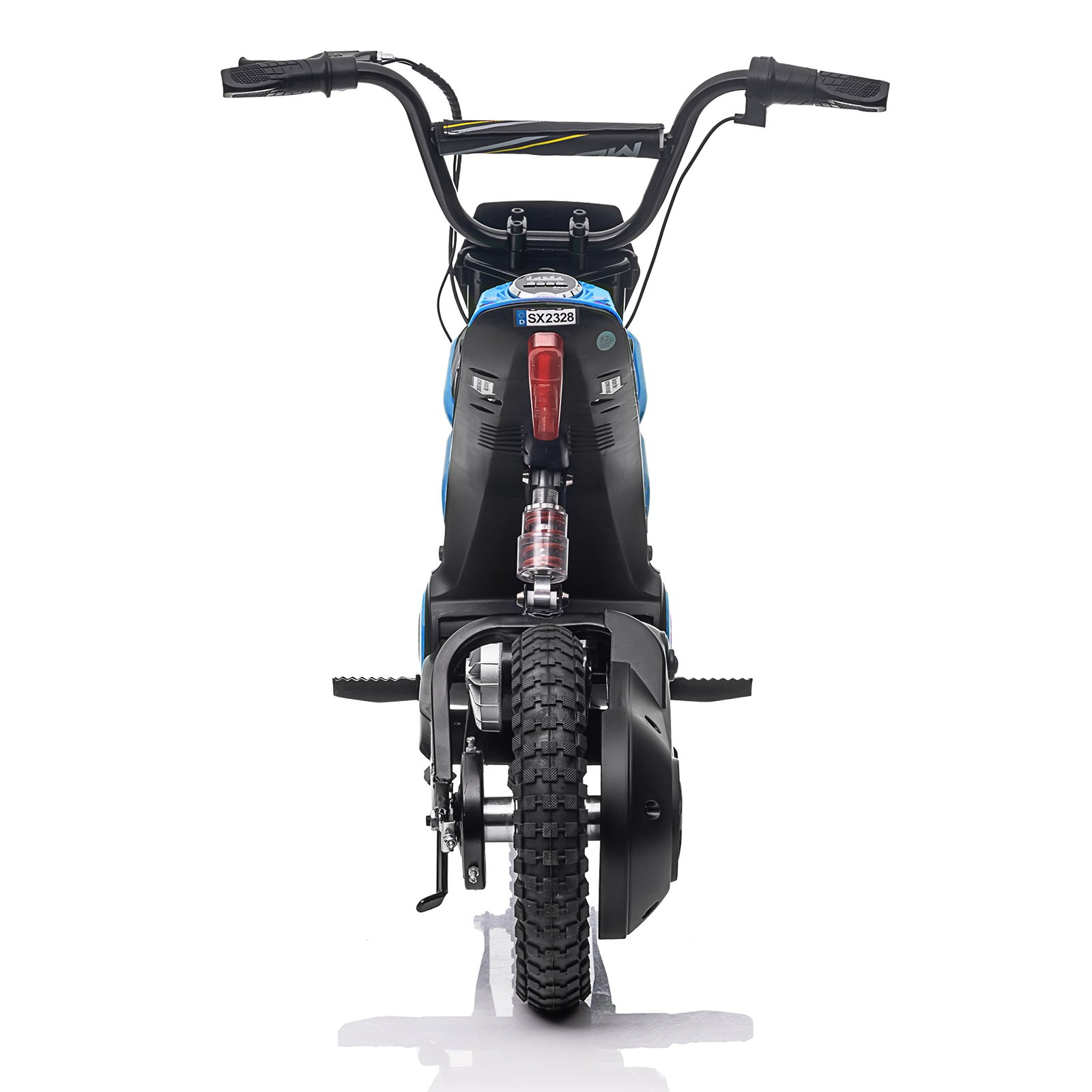 12V 350W Electric Dirt Bike for Kids 14.3mph Max Speed 12″ Air-Filled Tires Xmas