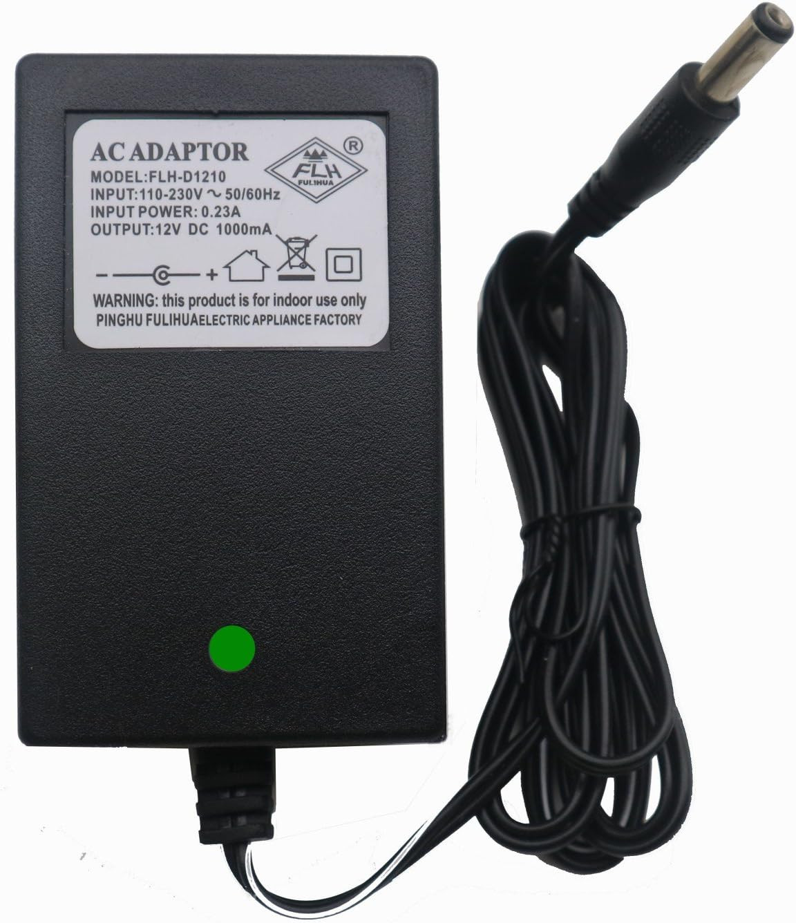 12V Kids Powered Ride on Car Universal round Hole Charger with Charging Indicato