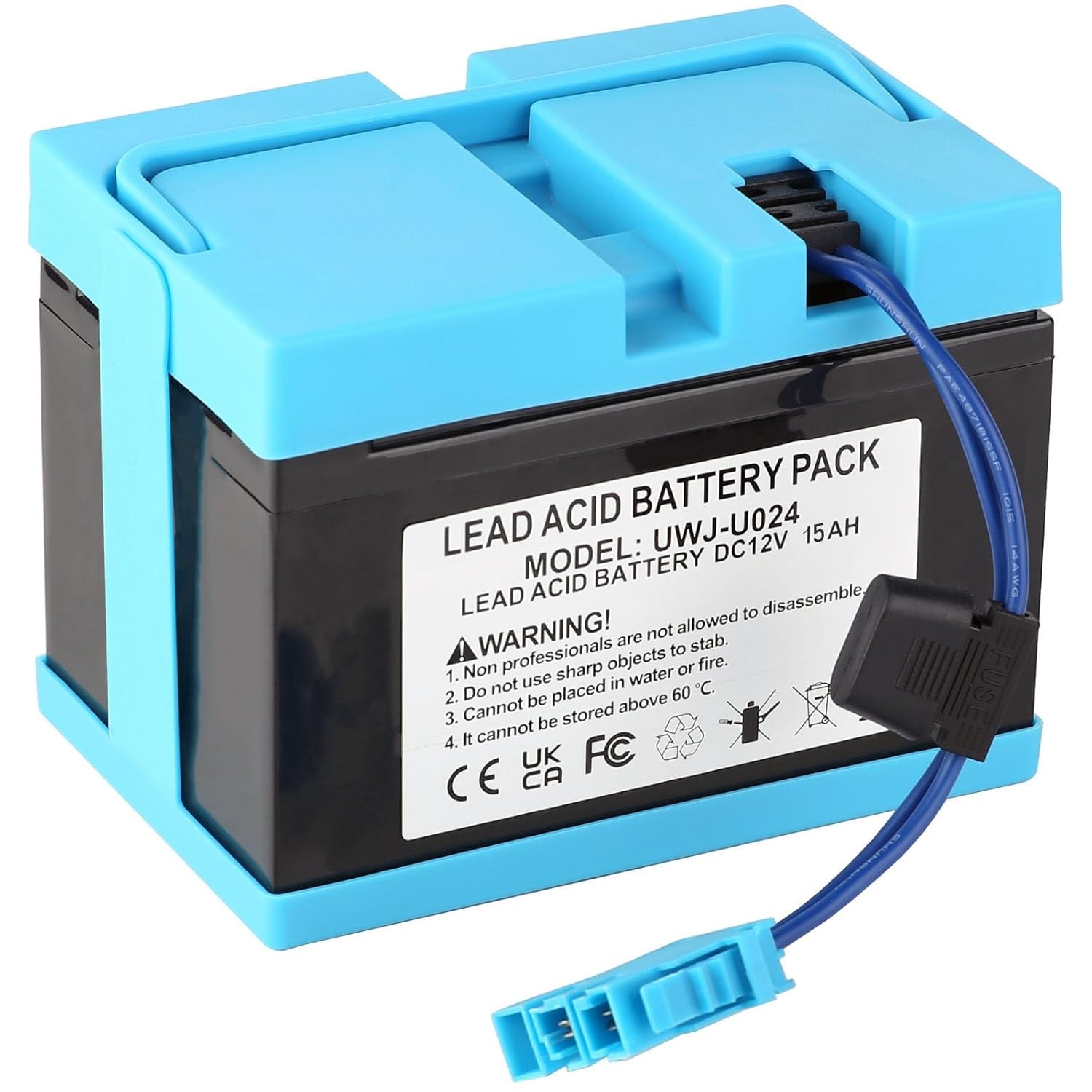 12V 15Ah Replacement Battery for Peg Perego John Deere Tractor Ride On Toy