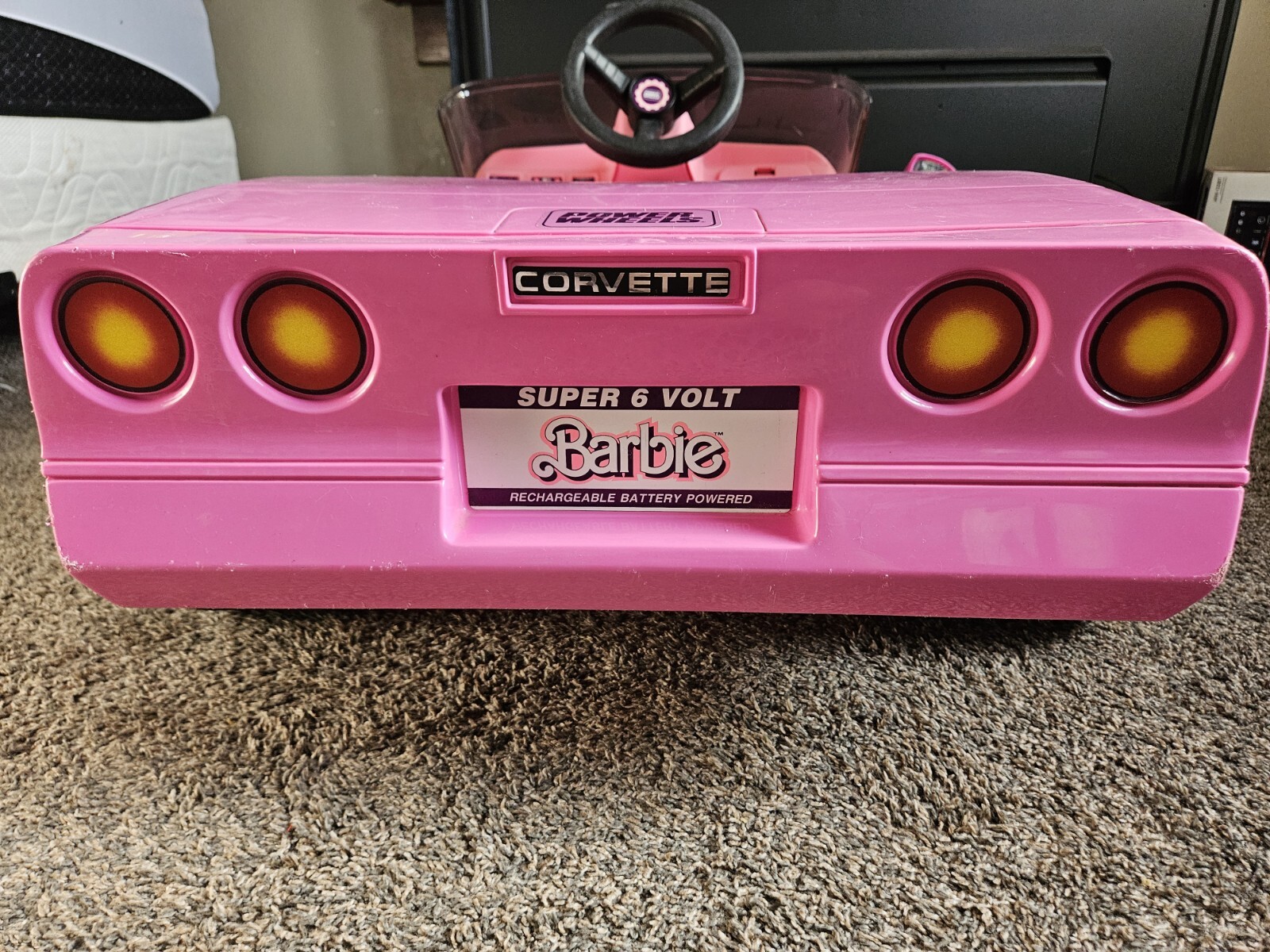 Barbie Corvette 1990 Vintage Power Wheels