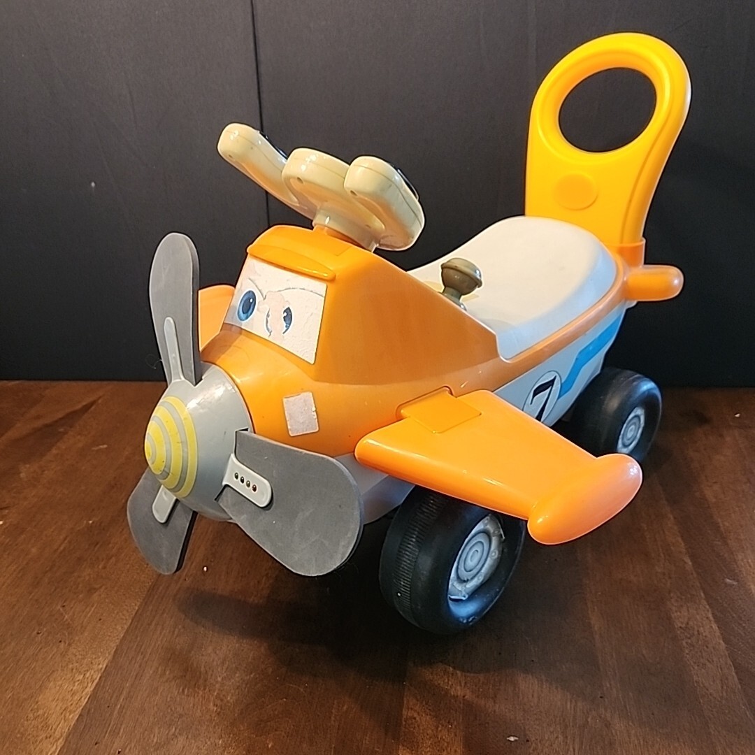Kiddieland Disney Planes Fire & Rescue Ride On Toy Dusty Crophopper Toddler