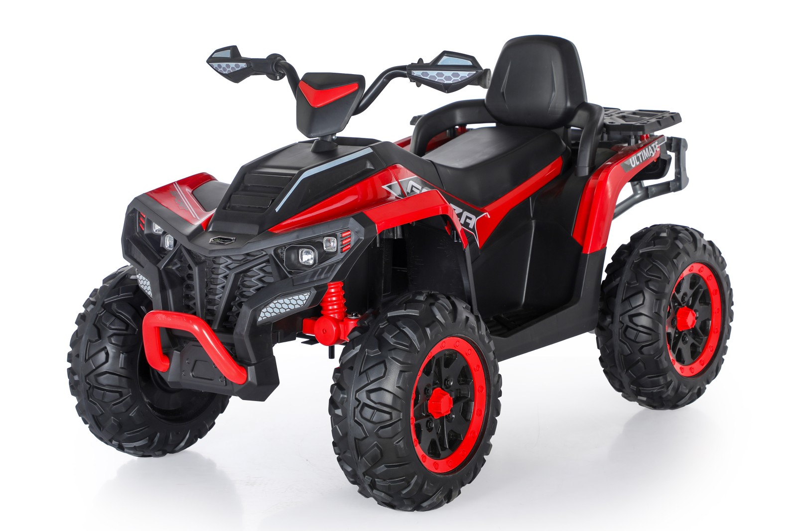 Kids ATV 4 Wheeler 24V 4WD Electric ATV Ride On Toy for Big Kid w/ 2-Seater 6Mph