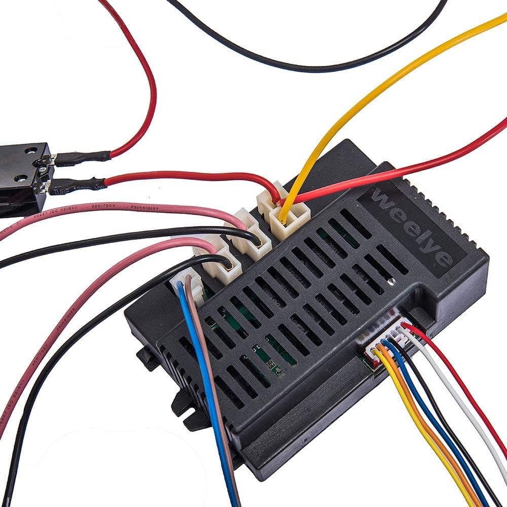 24Volt Electric Car Wiring Switch Kit Kids Replacement Conversion Remote Control