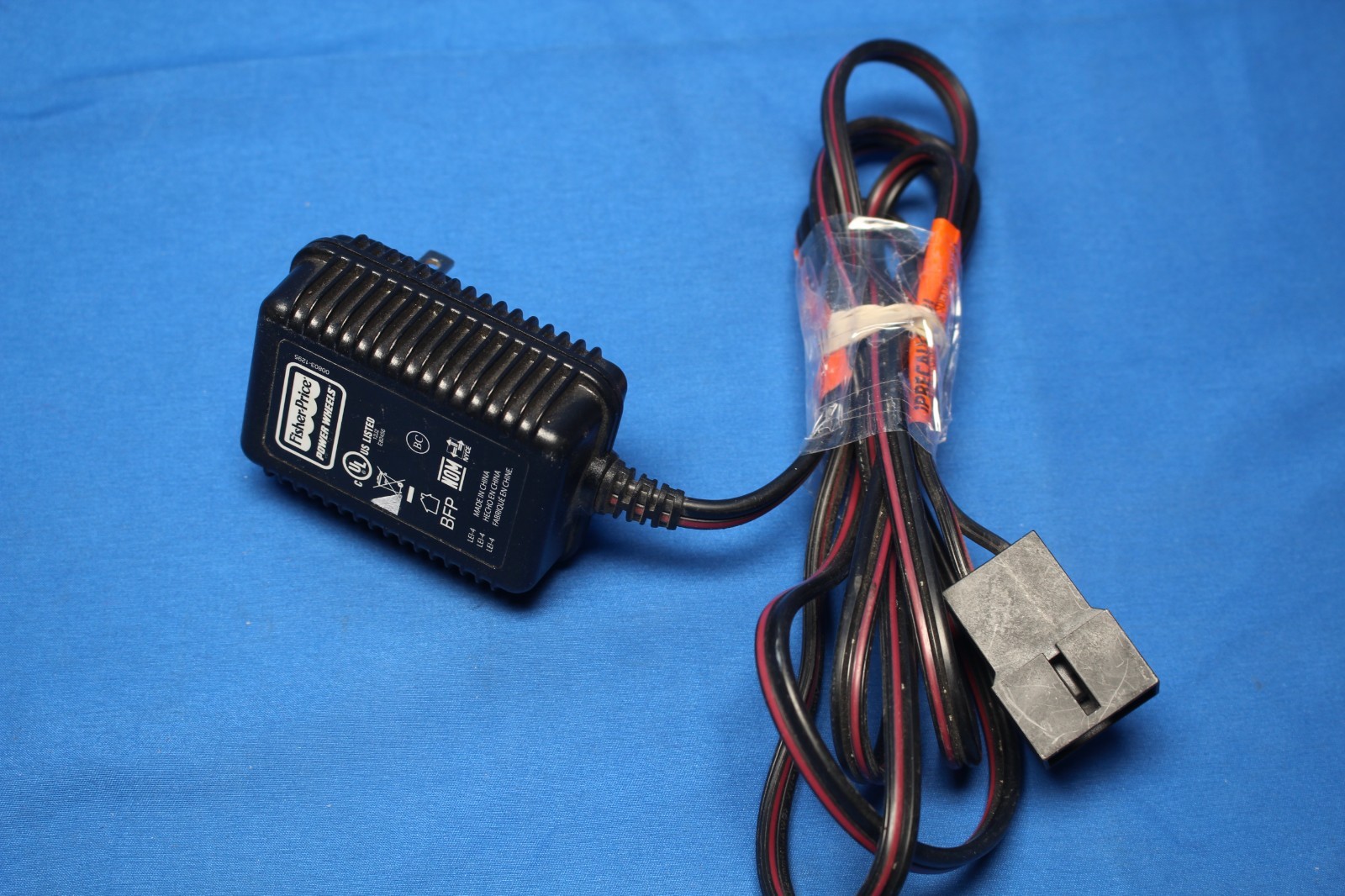 Fisher Price Power Wheels 00803-1295 6V Class 2 Battery Charger OEM Genuine