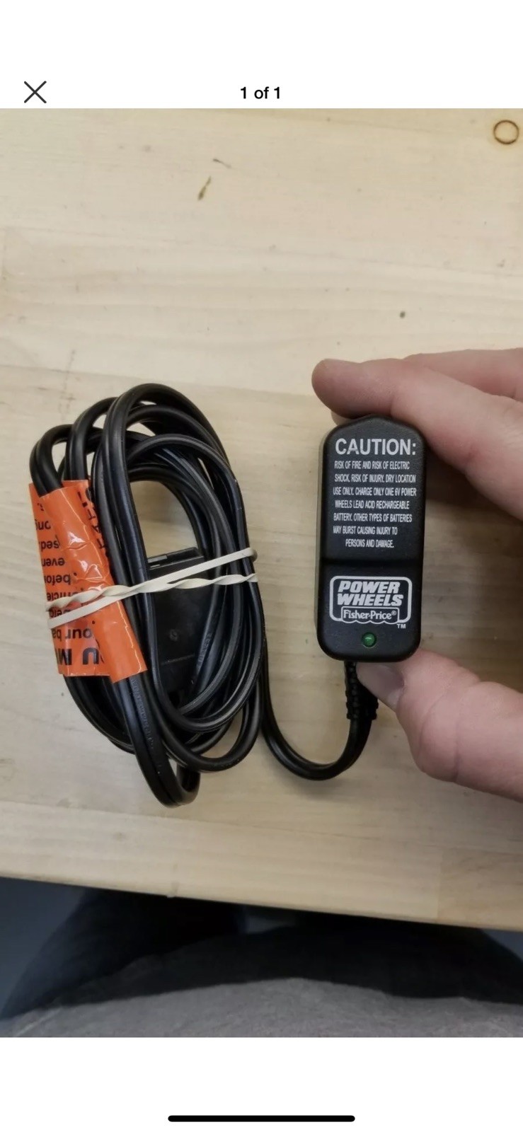 🌟 Power Wheels Charger – Model: 00801-1483 – FAST FREE SHIPPING! 🌟